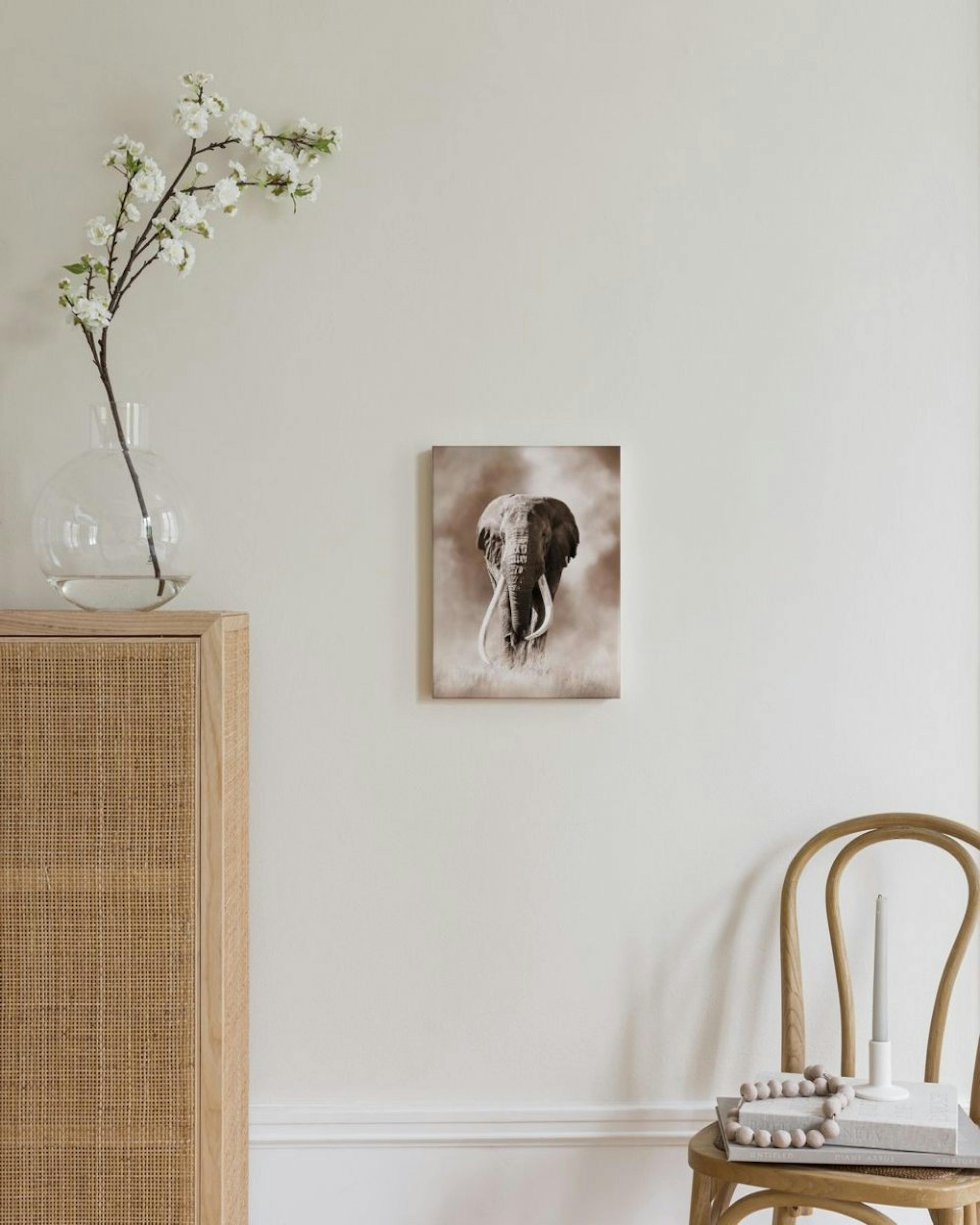 Wild Elephant Canvas print thumbnail