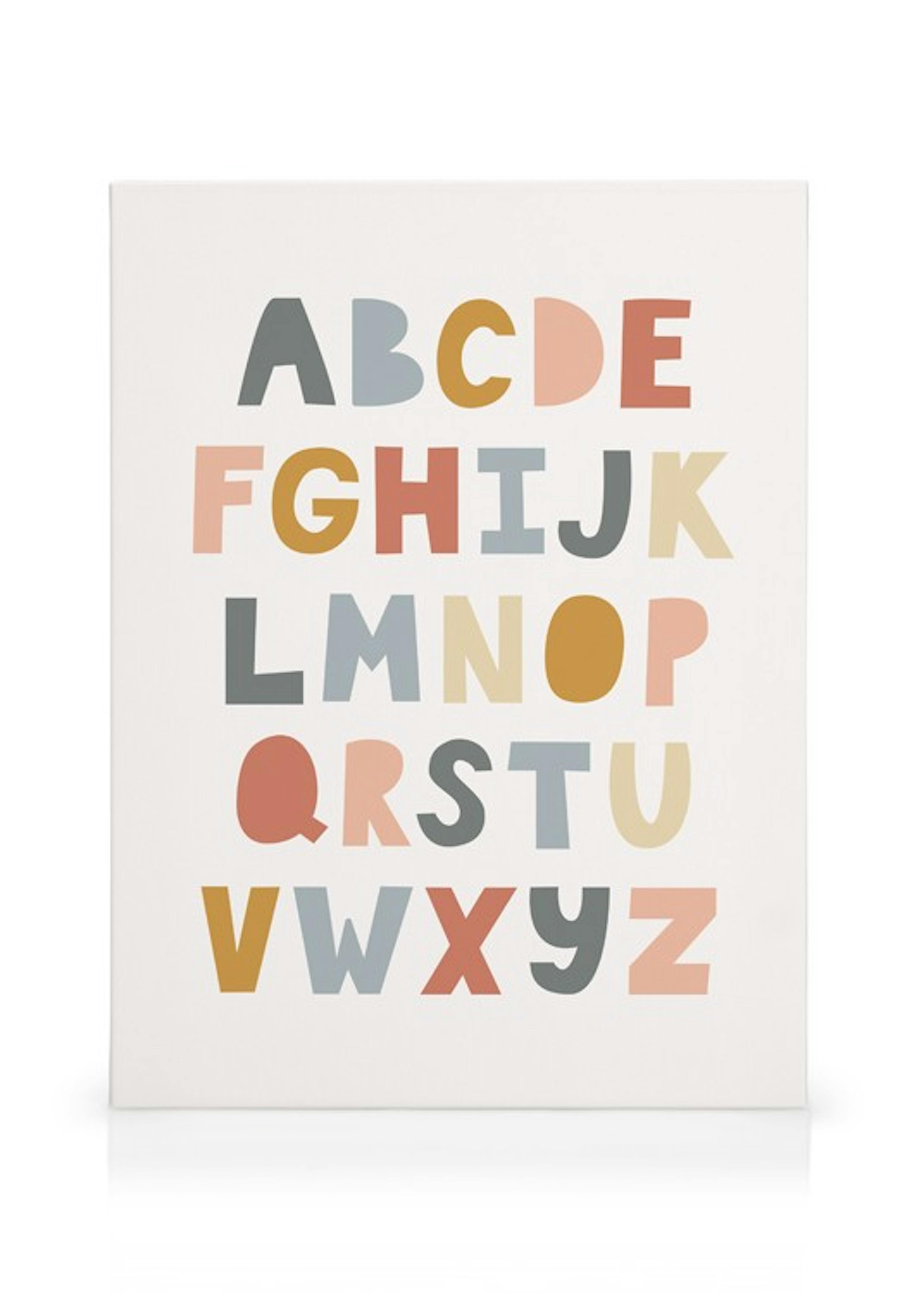 Alphabet Canvas print thumbnail