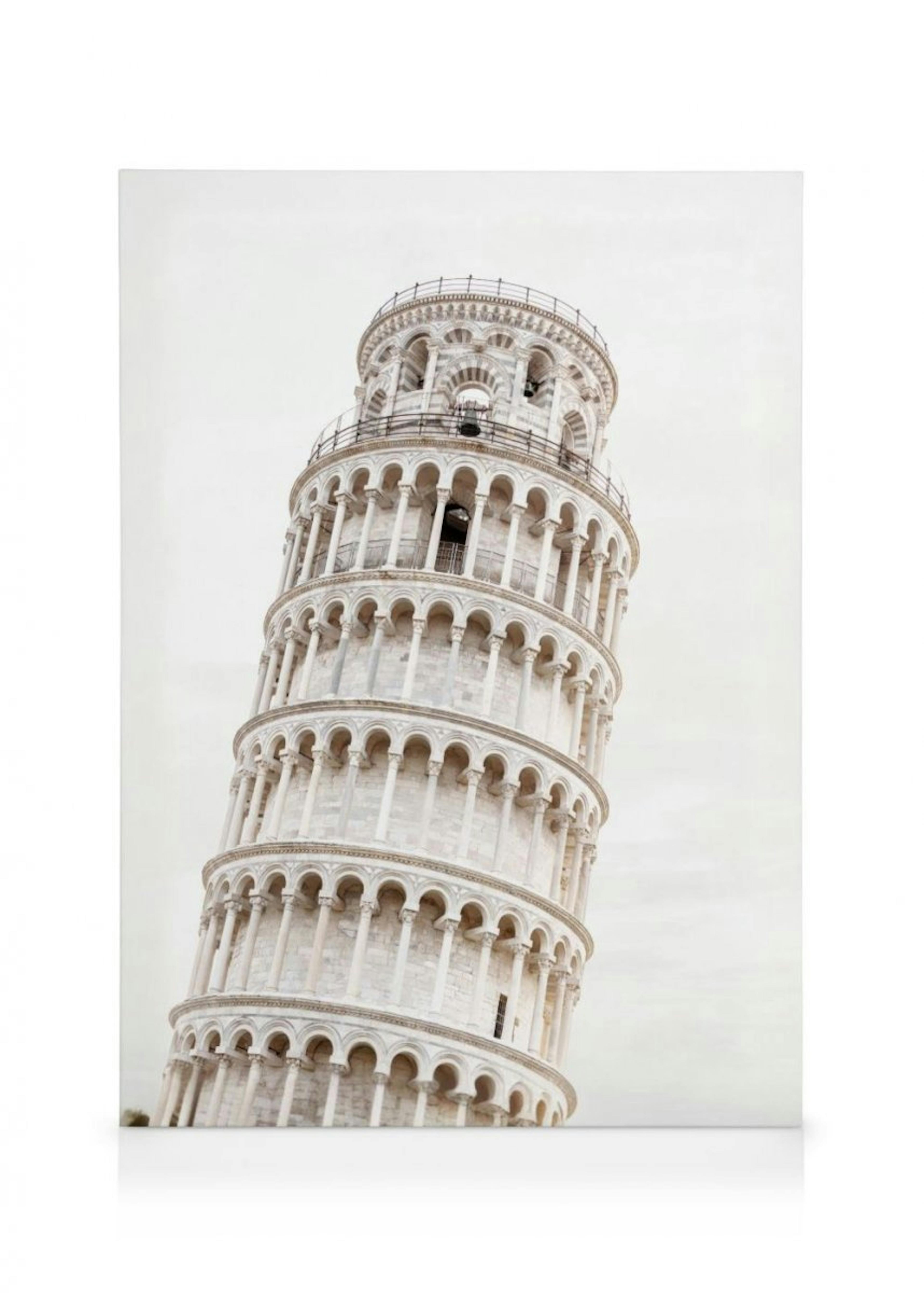 Torre Pendente di Pisa Stampa su tela thumbnail