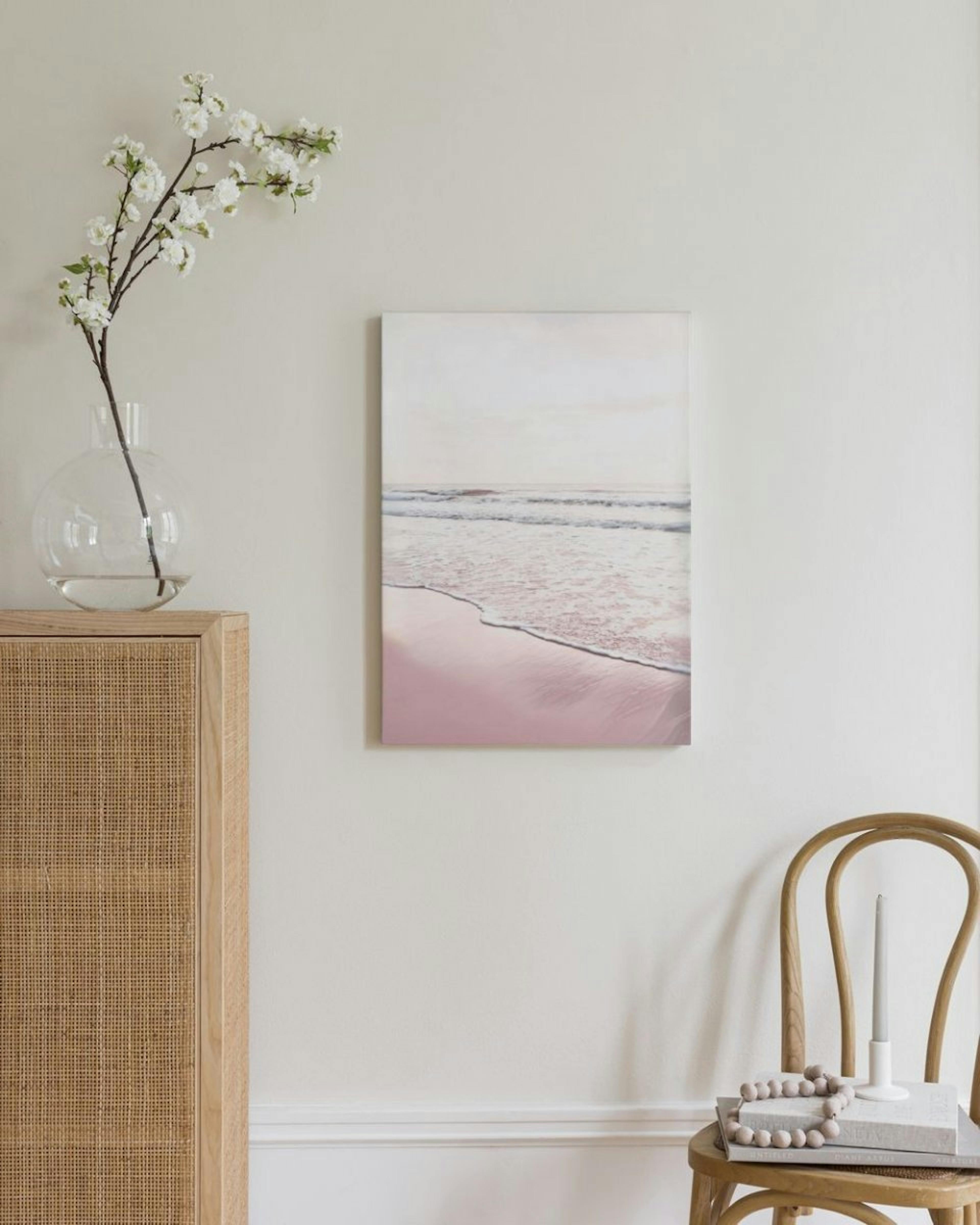 Pink Beach Canvas print thumbnail