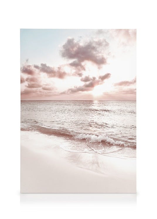 Canvas Prints - Peach Sunset Canvas print (30x40 cm) - Poster Store