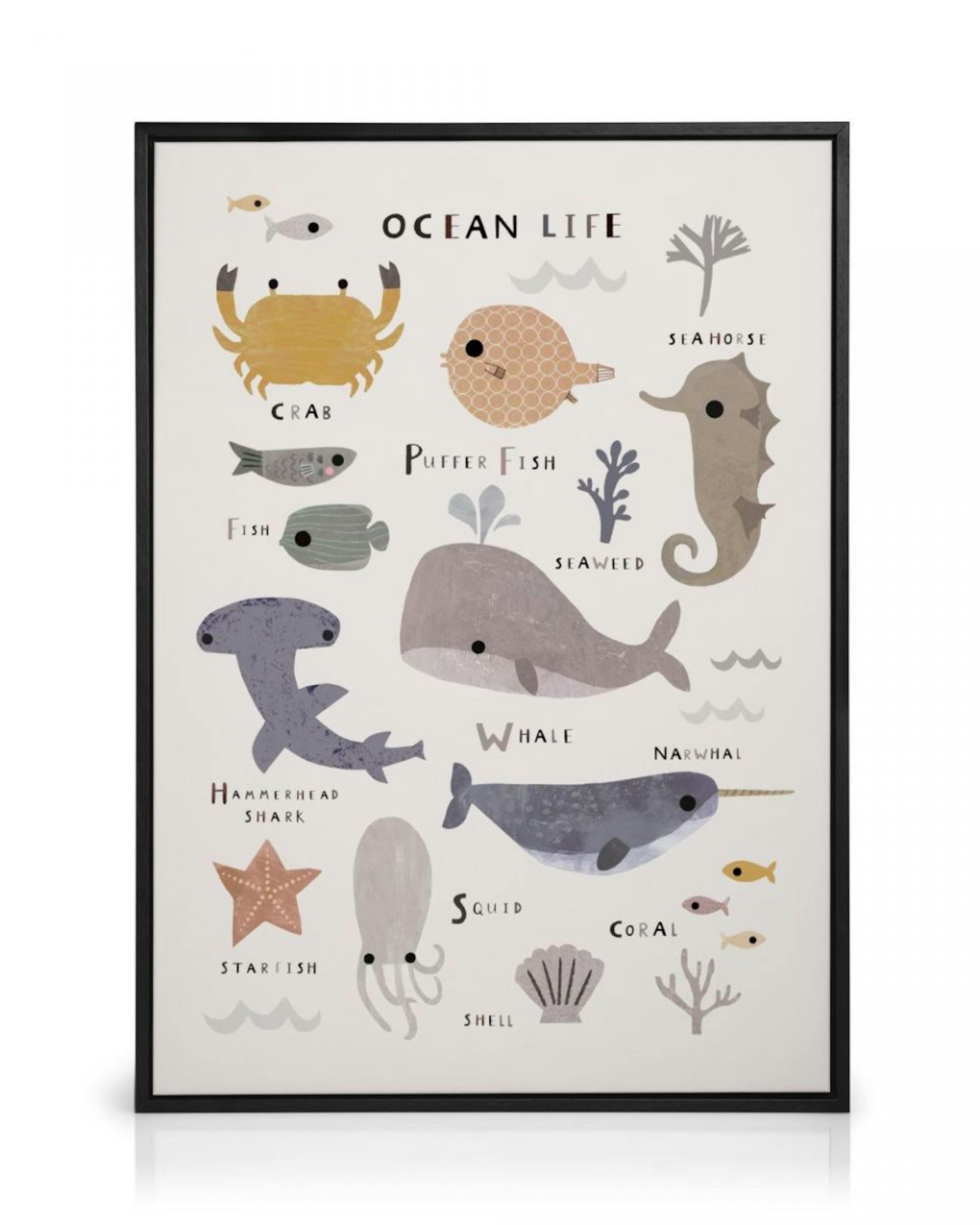 Oceaan leven Canvas thumbnail