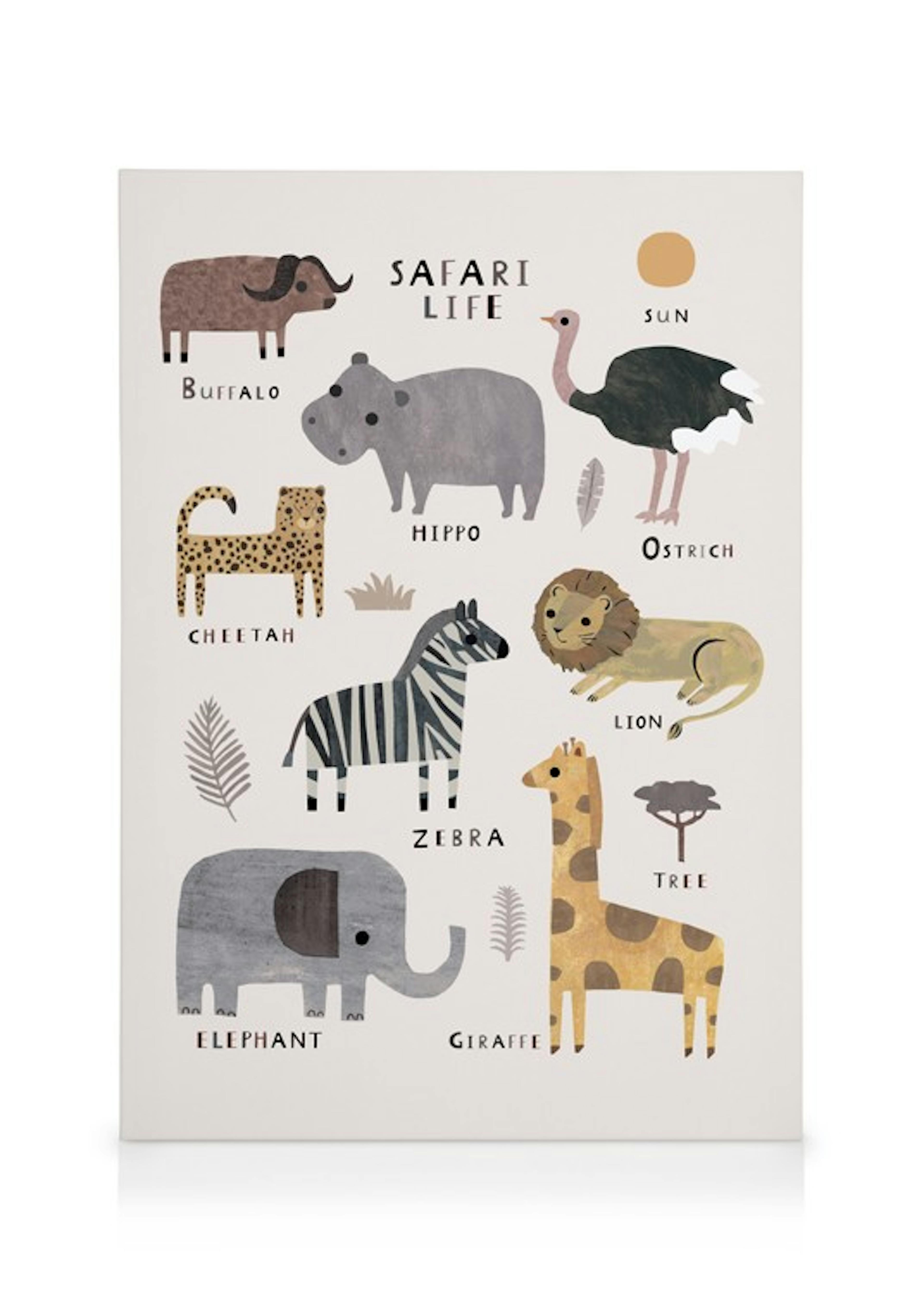 Safari Life Canvas print 0