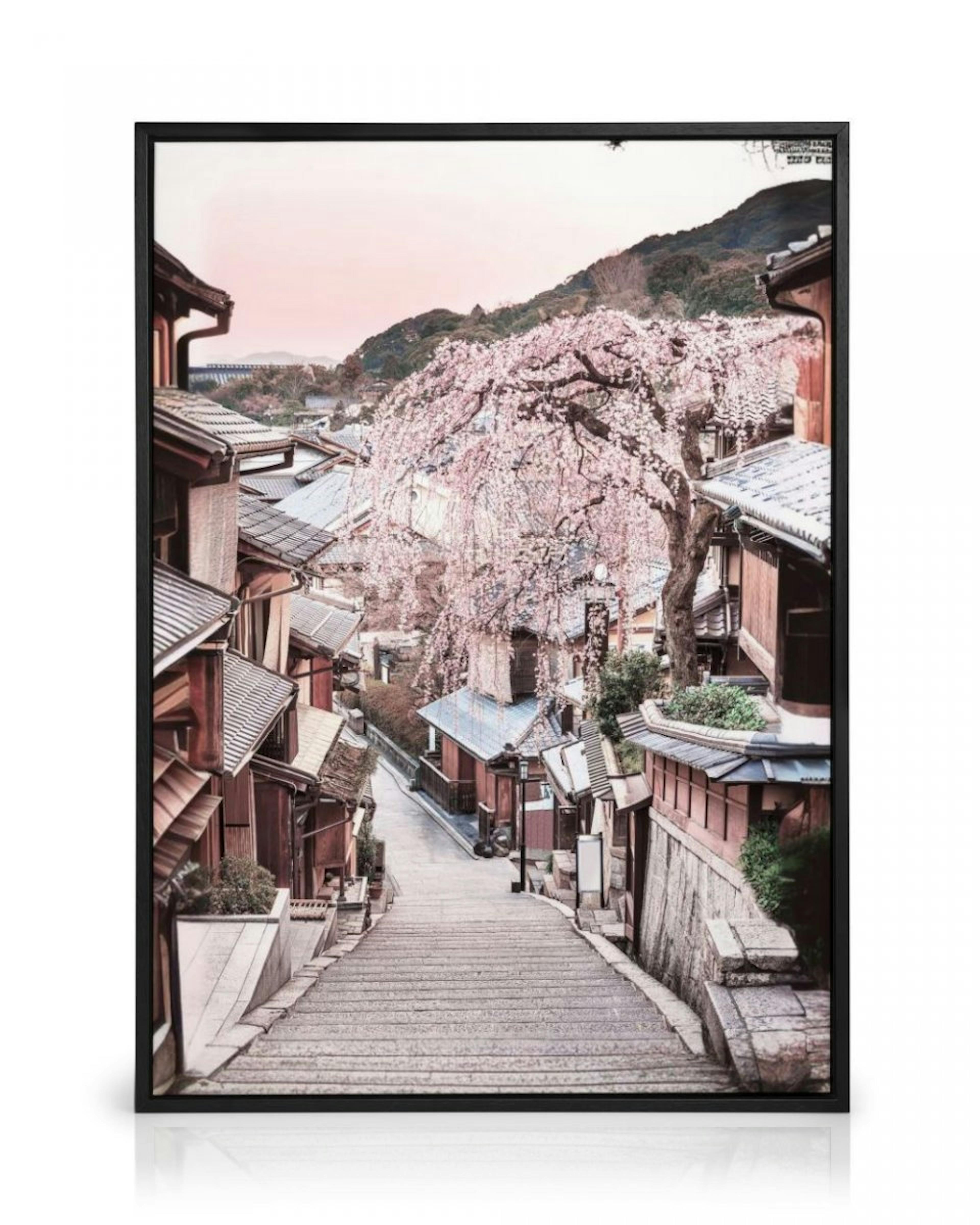 Strade di Kyoto Stampa su tela thumbnail