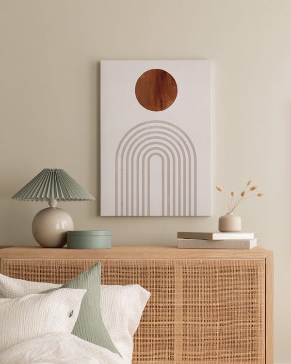 Canvas Prints - Graphic Shapes No1 Canvas print (50x70 cm) - Poster Store