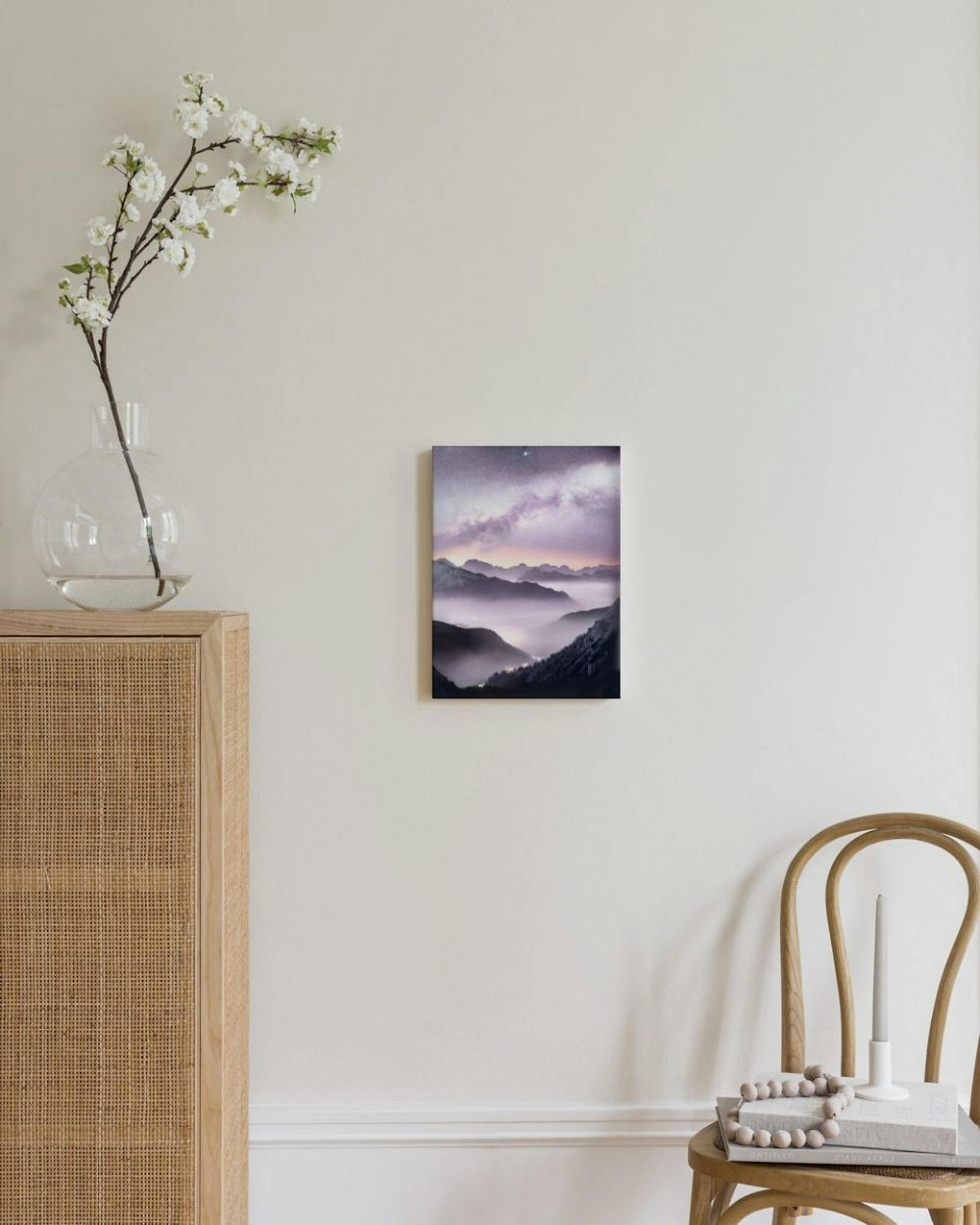 Misty Night Canvas print thumbnail