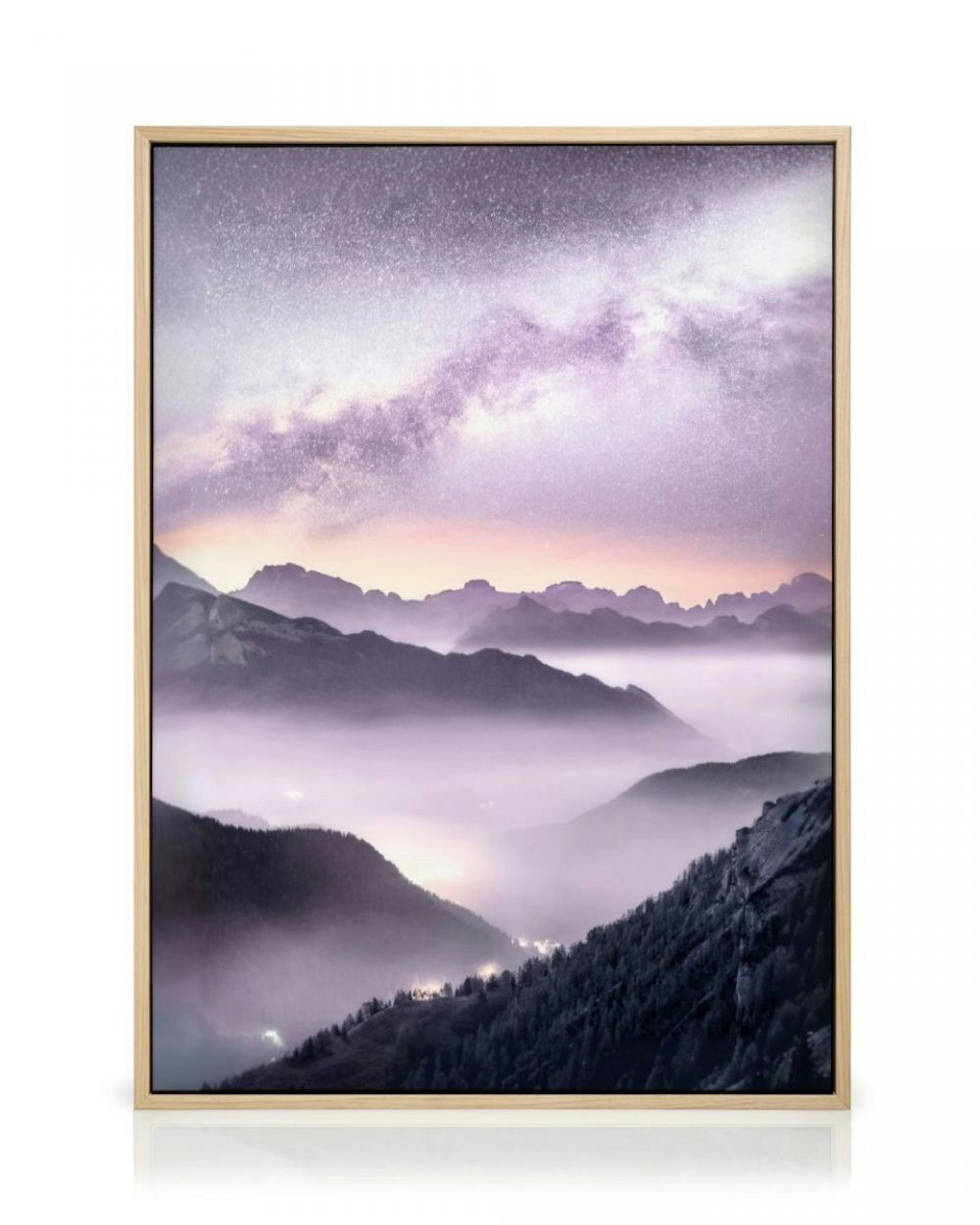 Misty Night Canvas print thumbnail