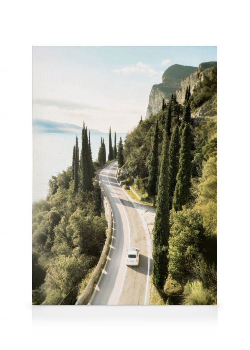 Canvas Prints - Garda Road Canvas print (70x100 cm) - Poster Store