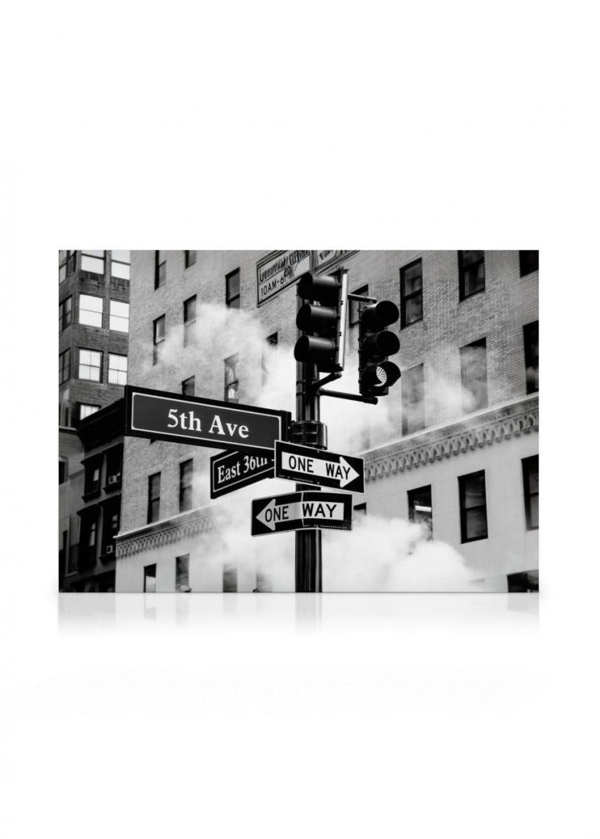 New York Sign Lienzo (30x40 cm) - Poster Store