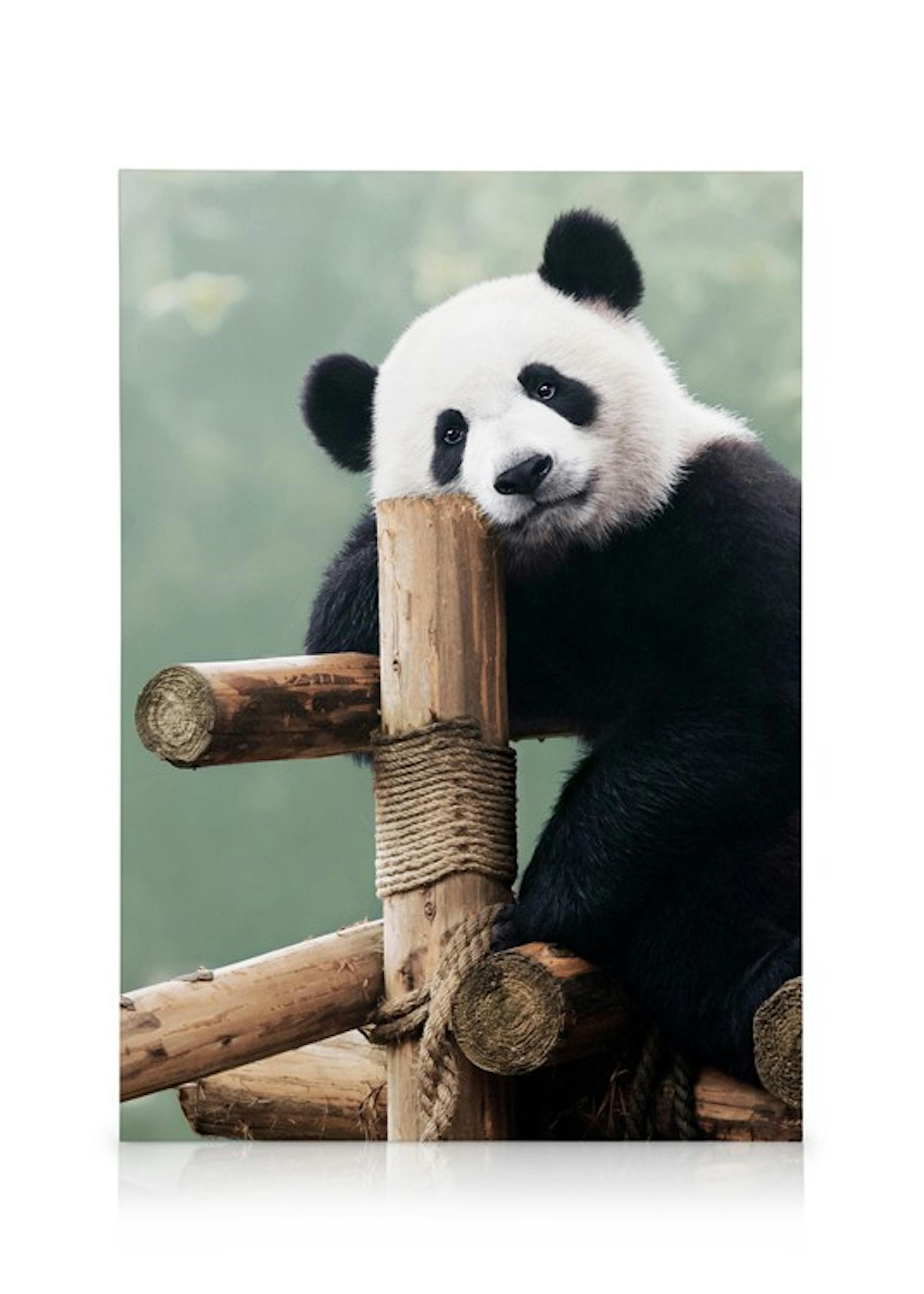 Großer Panda leinwand 0