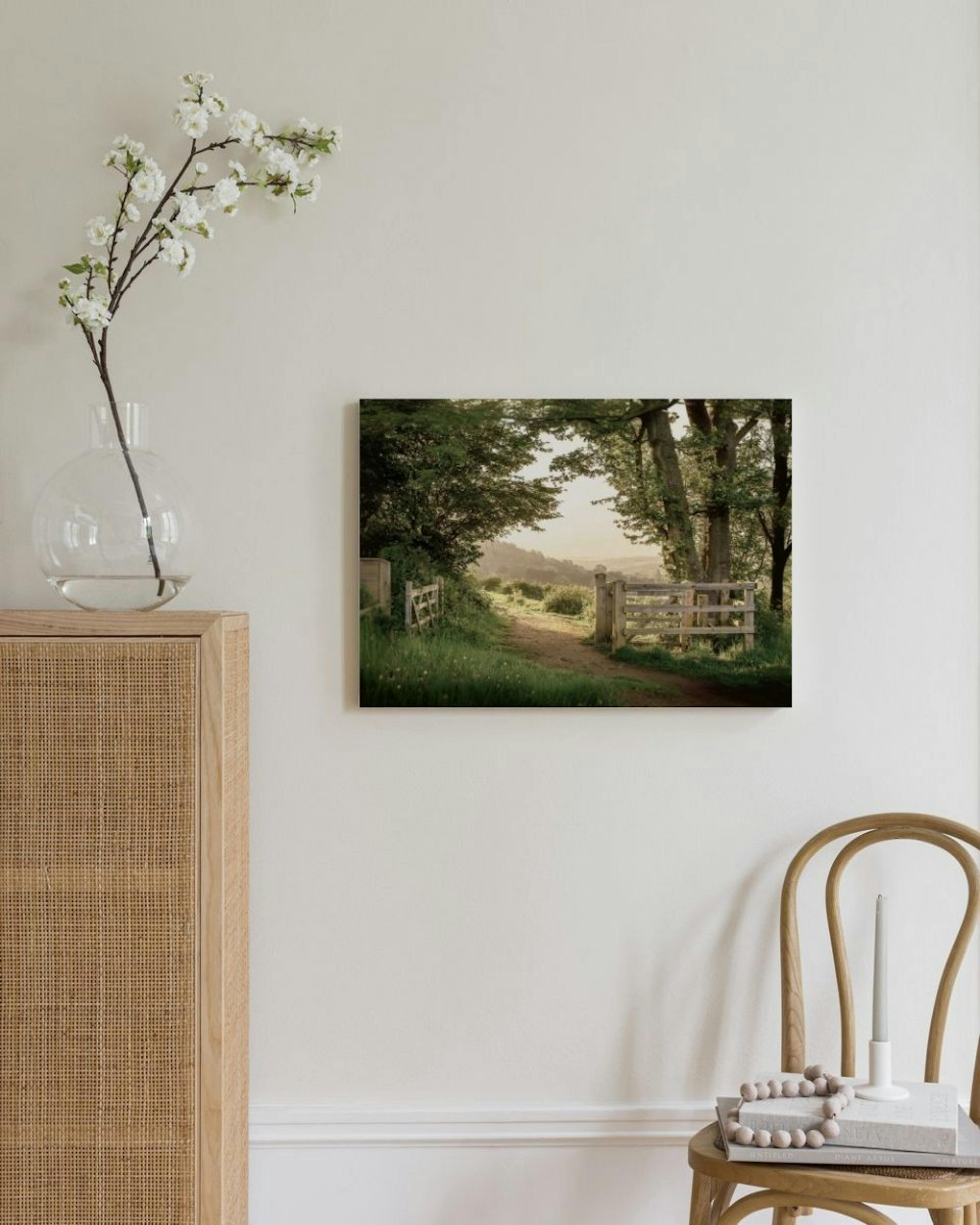 Summer Gate Canvas Print thumbnail