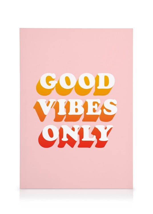 Obraz Good Vibes Only (30x40 cm) - Poster Store