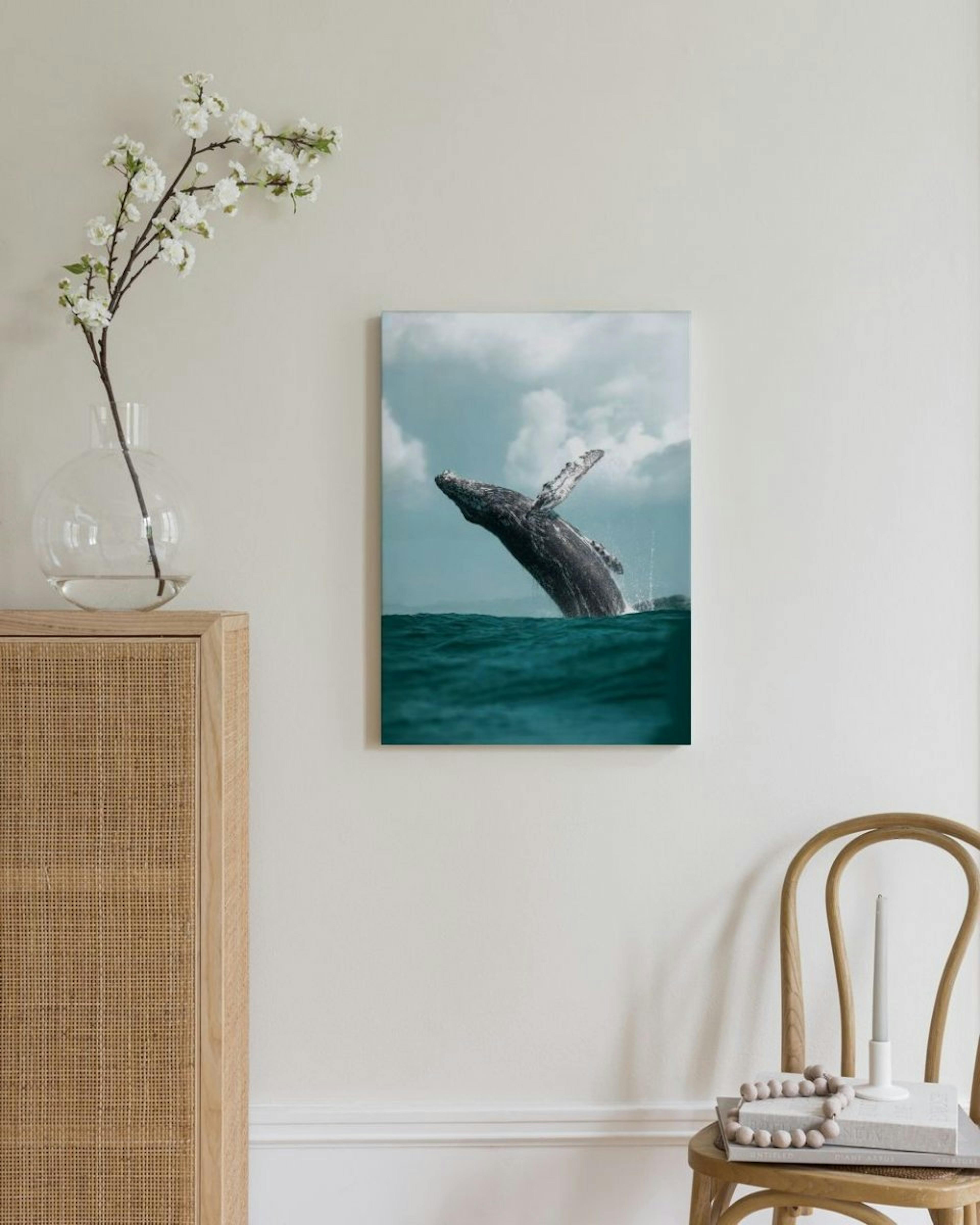 Whale Jump Canvas thumbnail