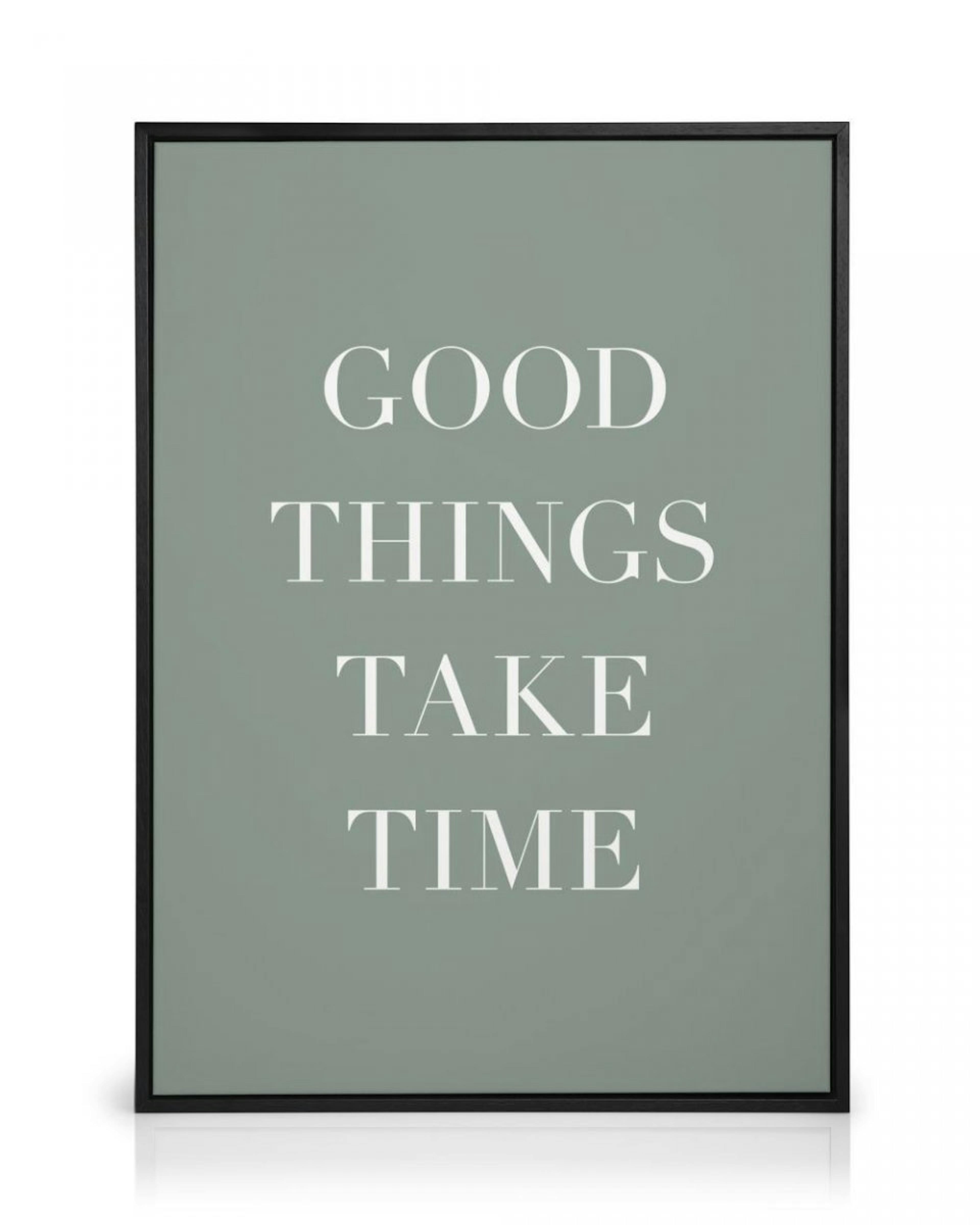 Good Things Take Time Toile thumbnail