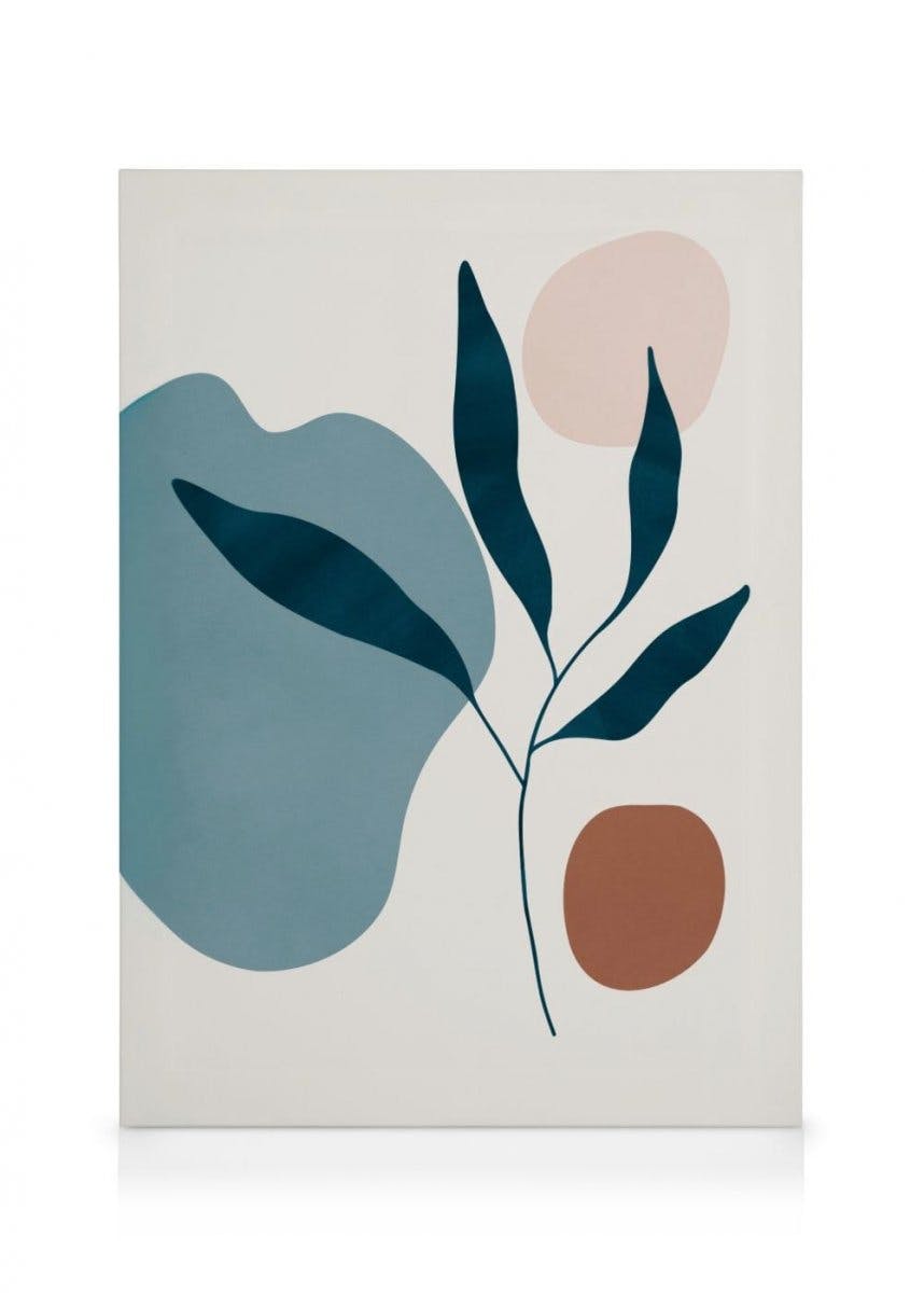 Botanische Vormen No2 Canvas (50x70 cm) - Poster Store