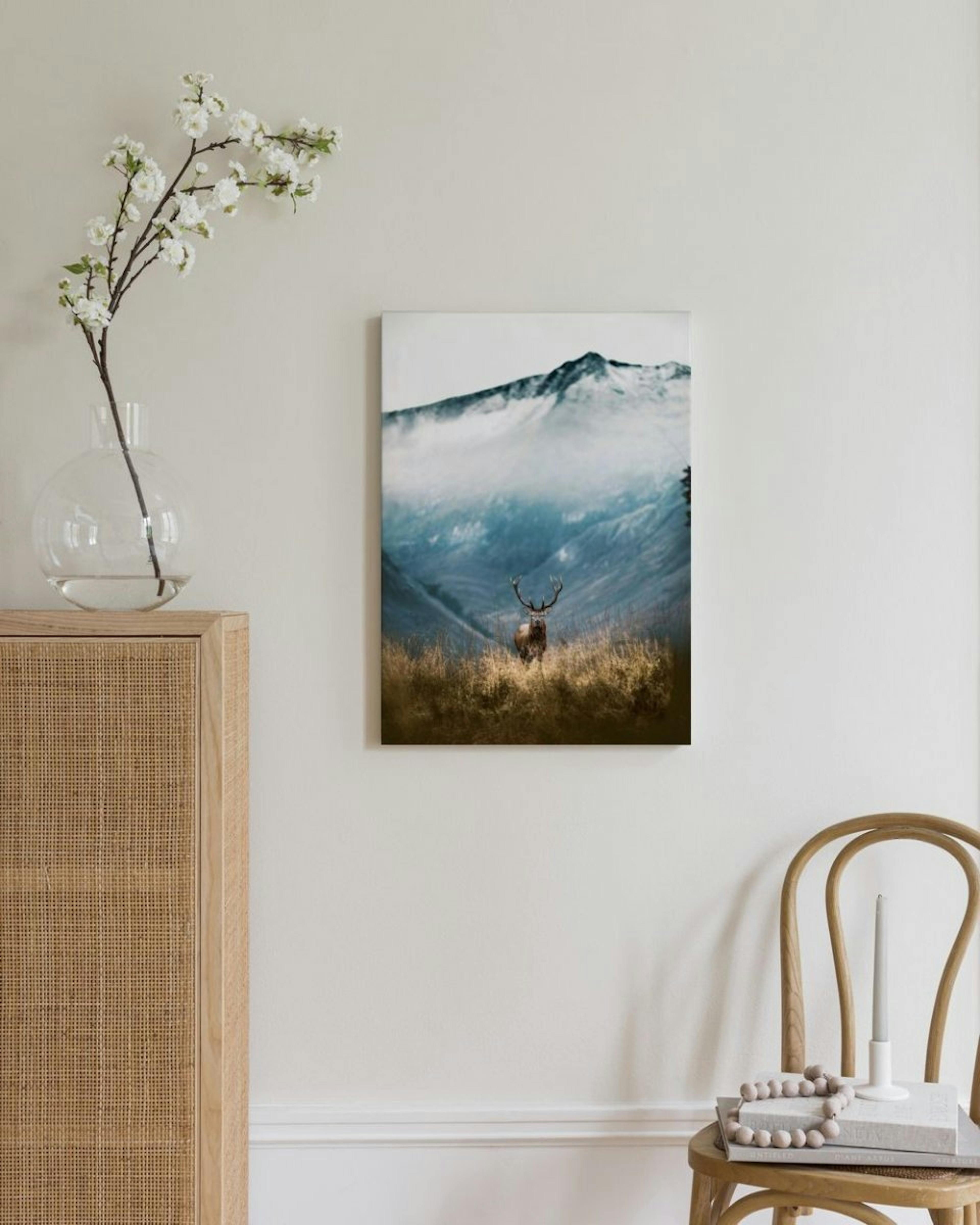 Mountain Stag Canvas thumbnail