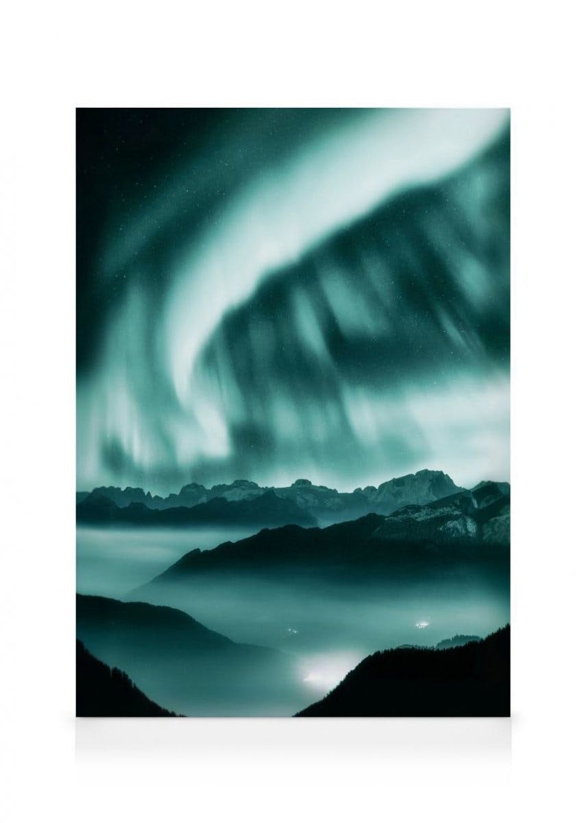 Canvas Prints - Magic Northern Lights Canvas print (70x100 cm) - Poster Store