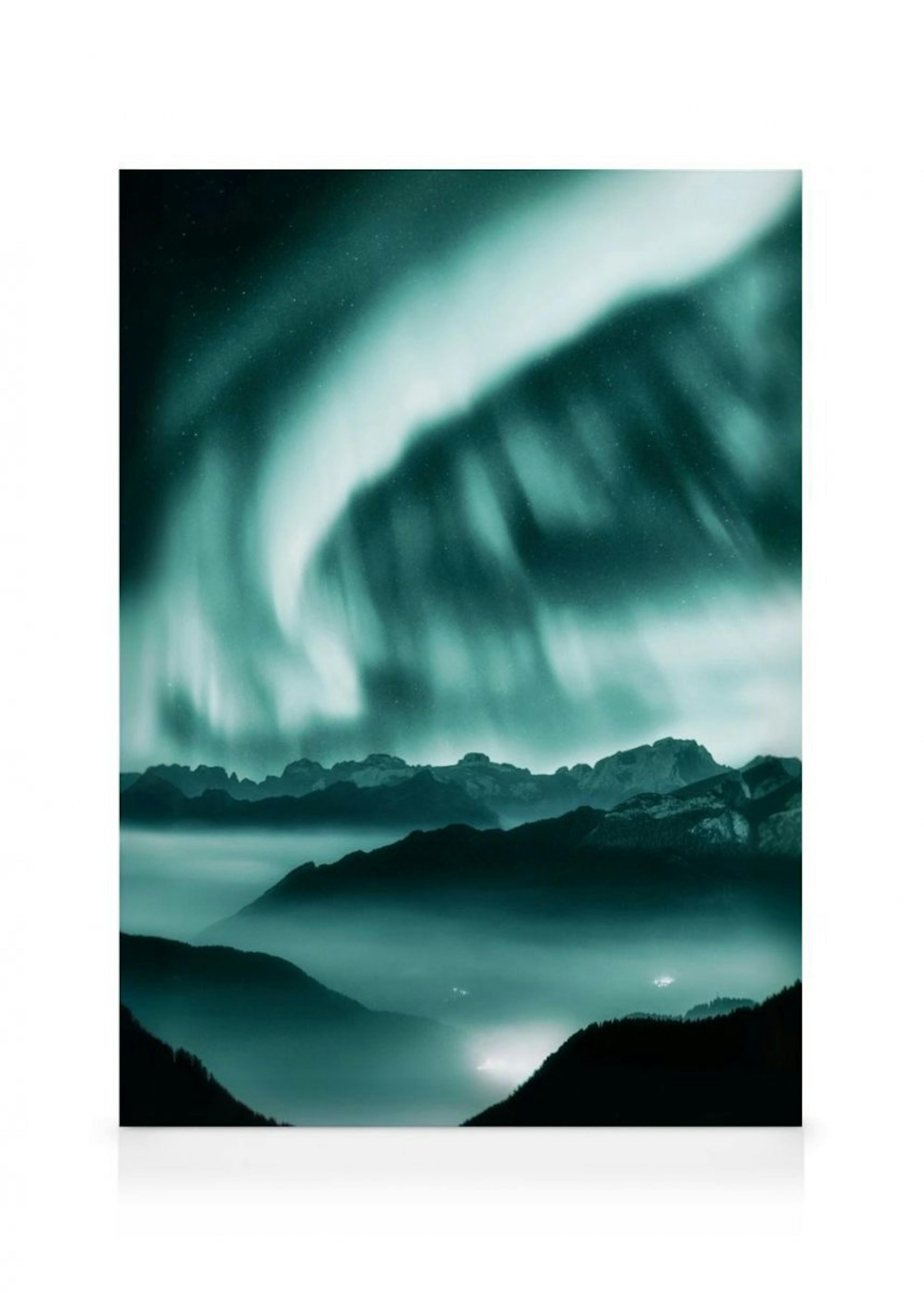 Auroras Boreales Mágicas Lienzo thumbnail