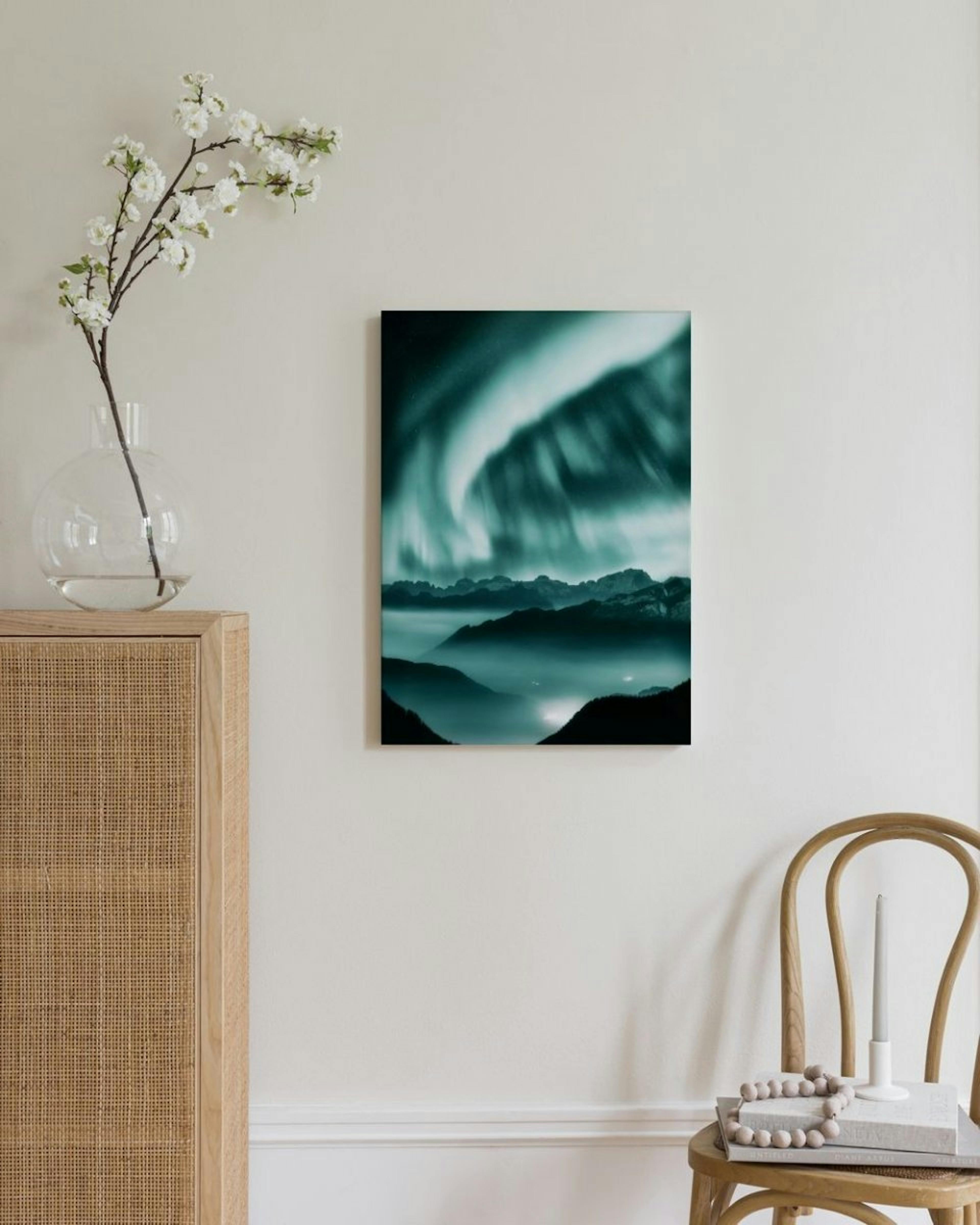 Magic Northern Lights Canvas Print thumbnail