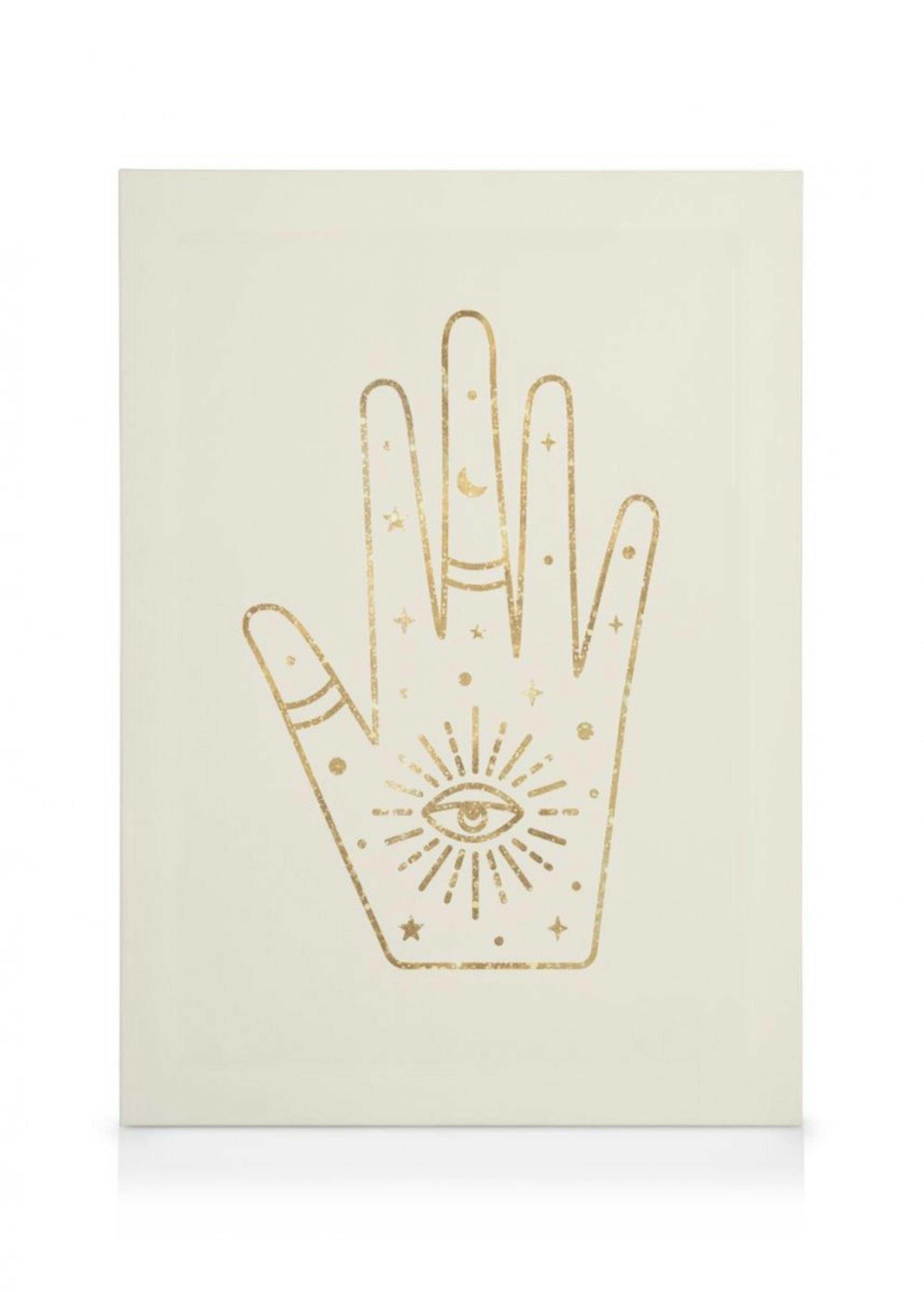 Golden Hand Canvas Print thumbnail