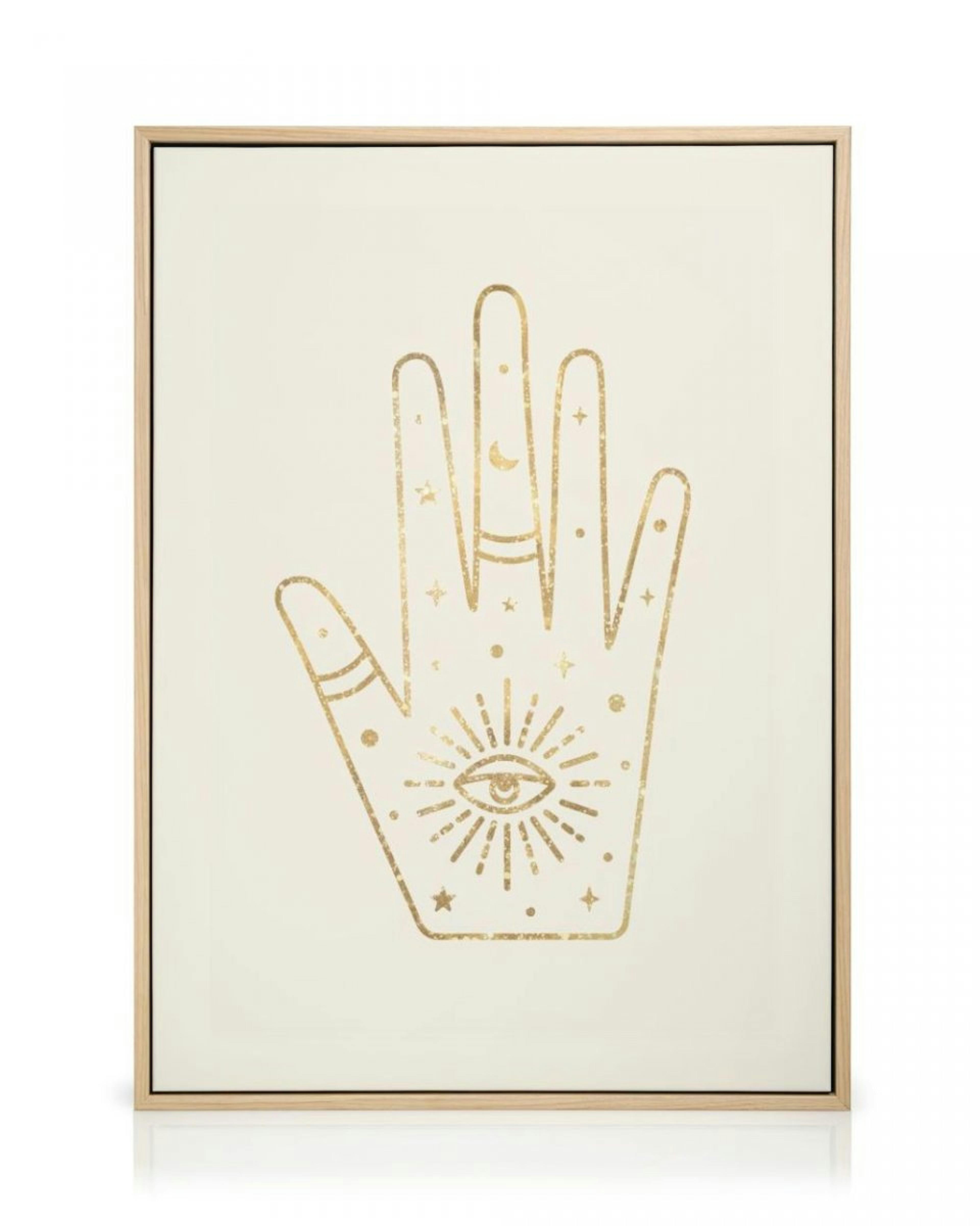 Golden Hand Canvas Print thumbnail