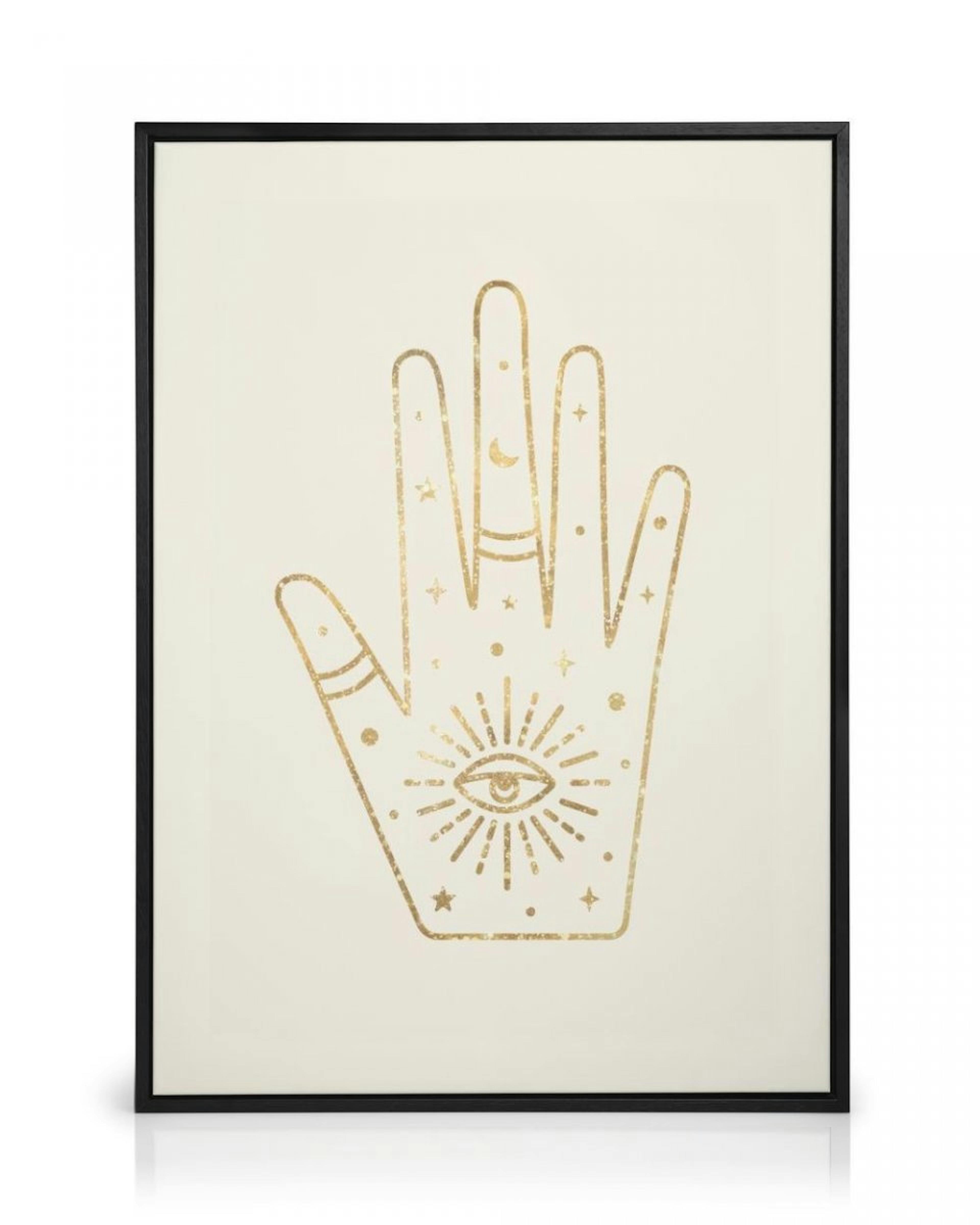 Golden Hand Canvas Print thumbnail