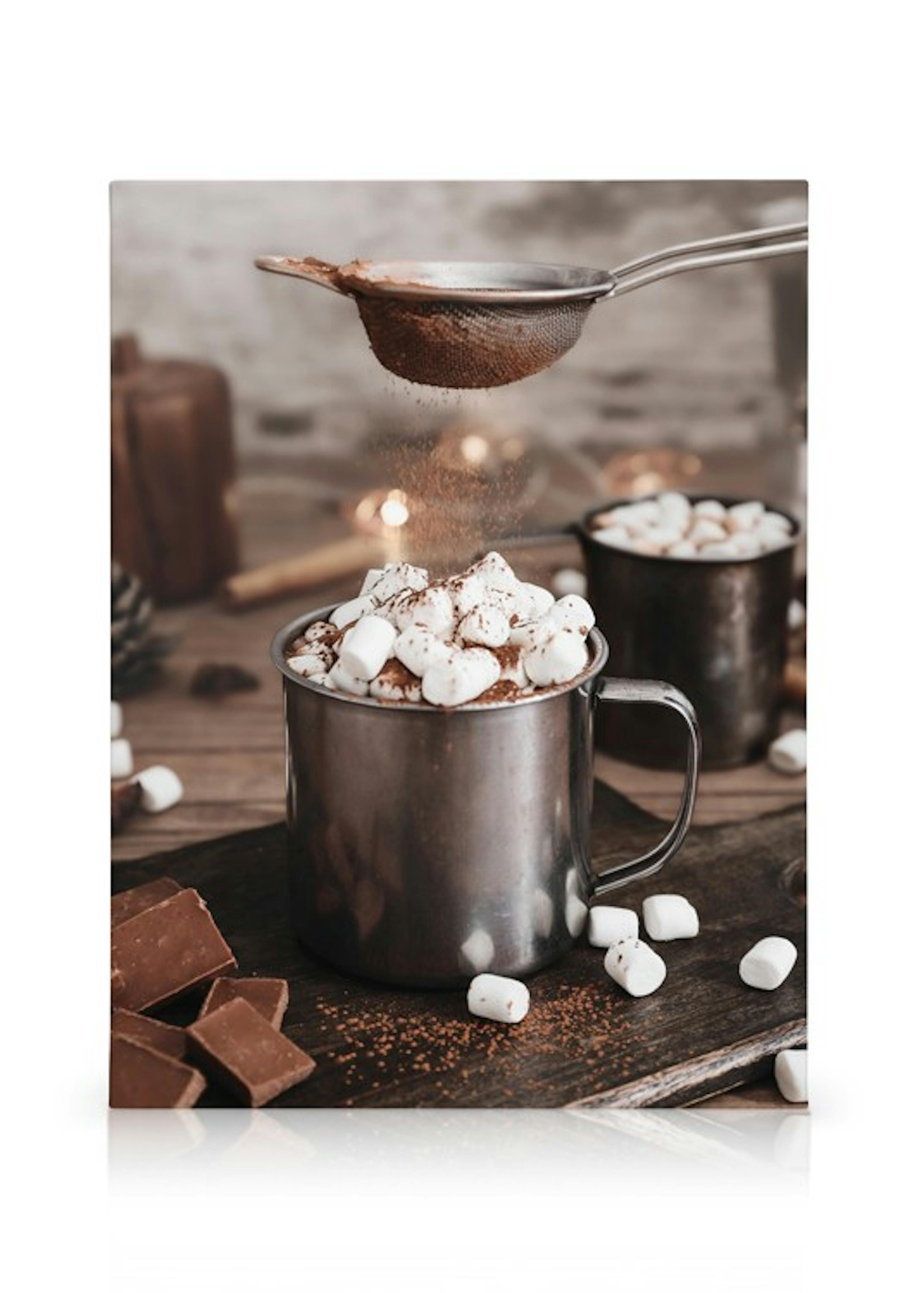 Cup of Chocolate Obraz na płótnie thumbnail