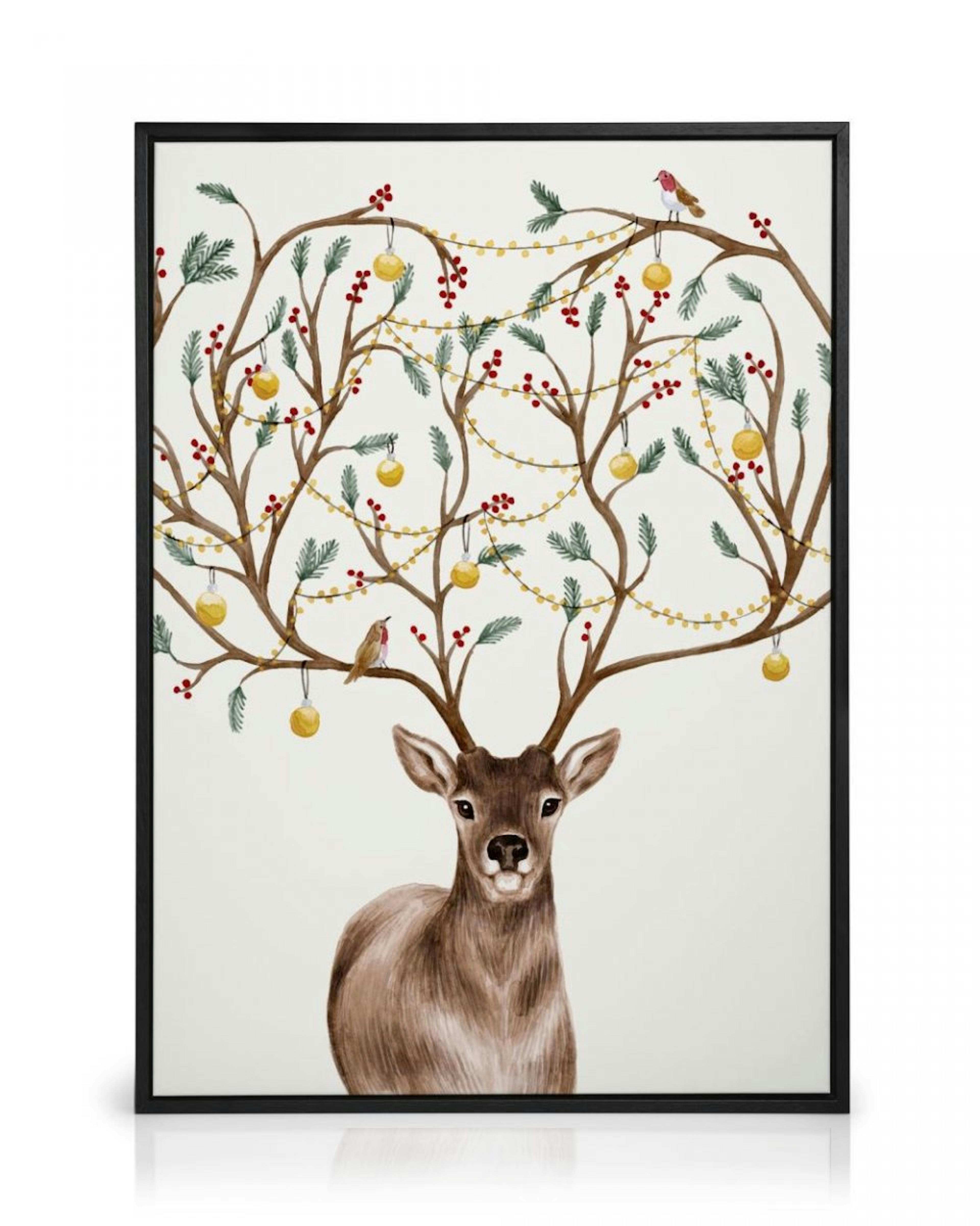 Decorated Deer Leinwand thumbnail