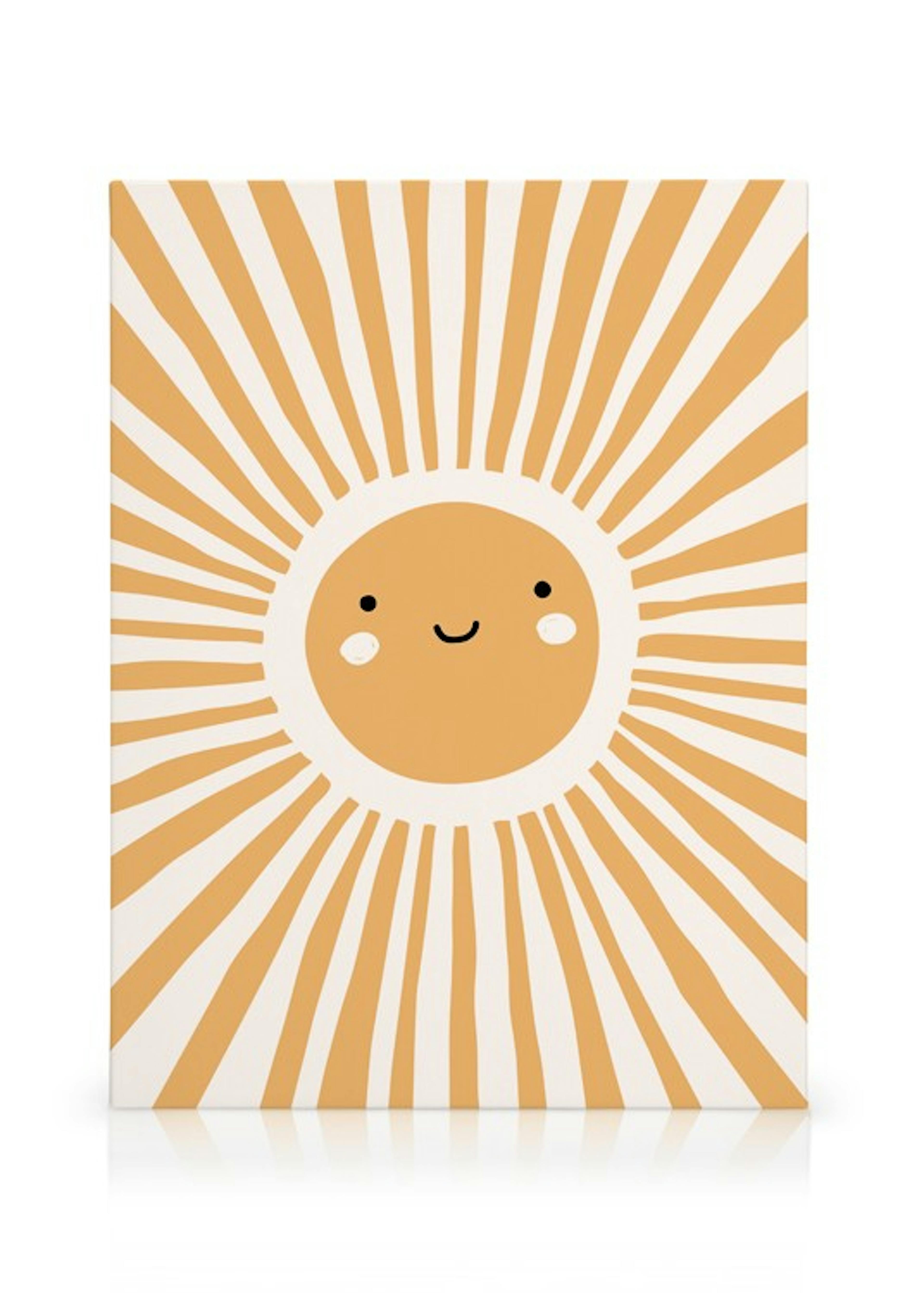 Smiling Sun Canvas print thumbnail