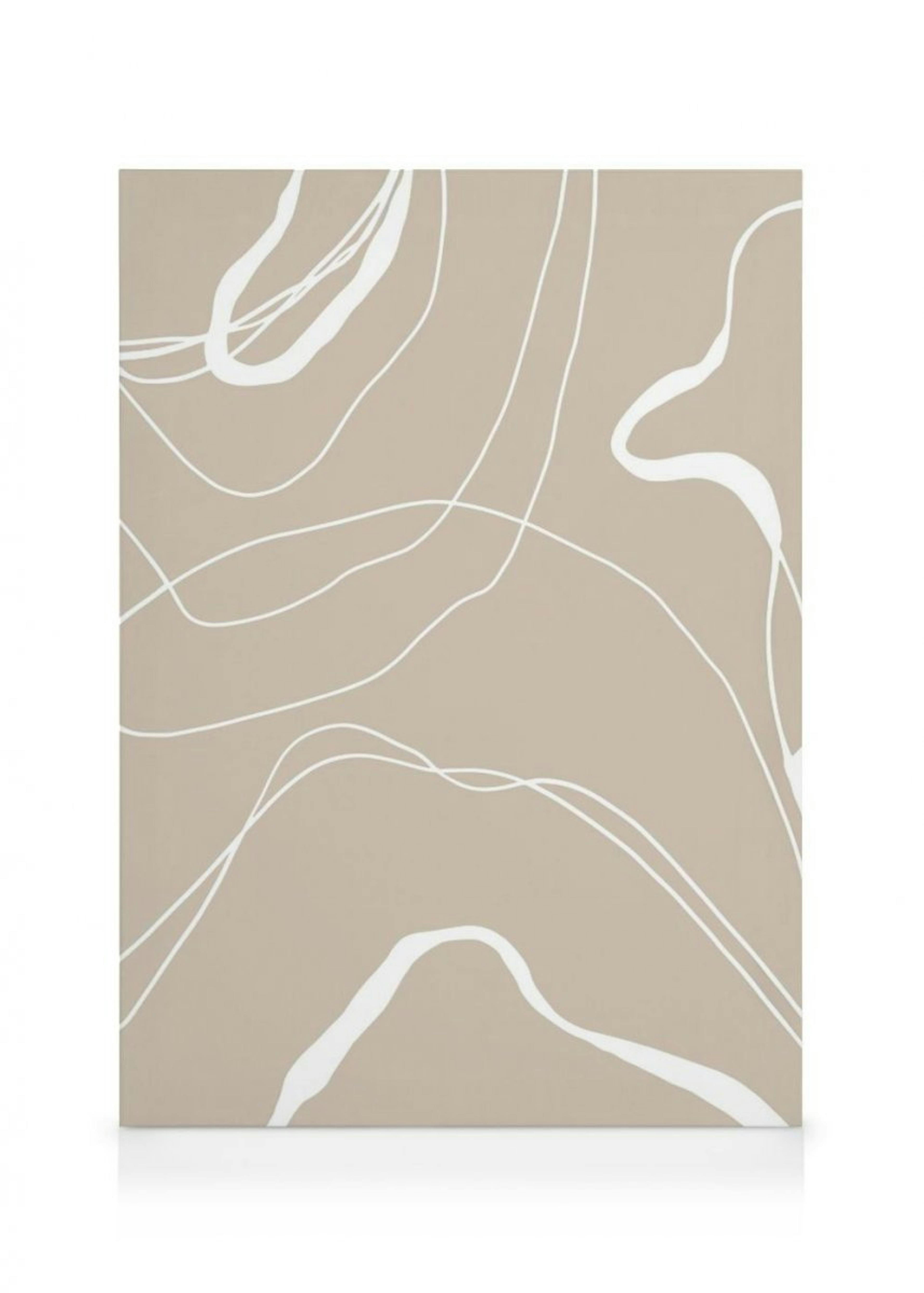 White Lines Canvas print thumbnail