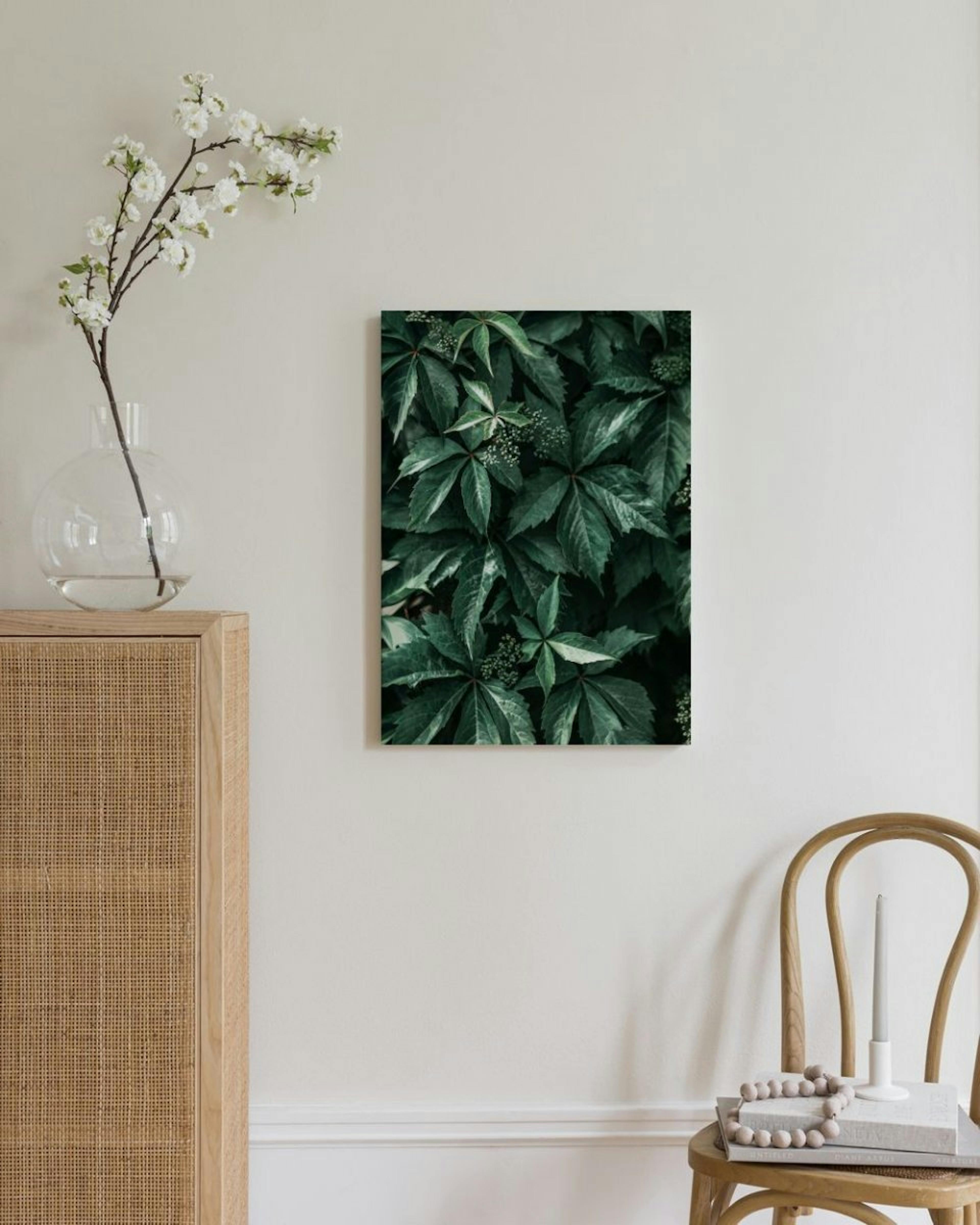 Wild Grape Leaves Canvas thumbnail