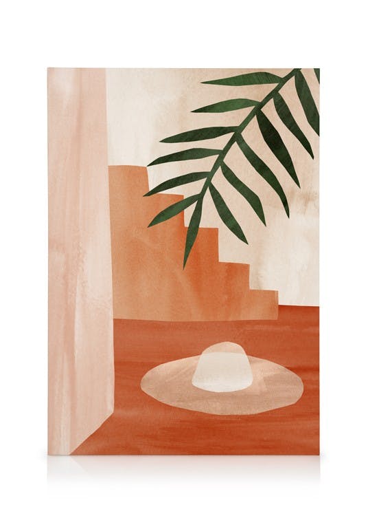 Abstrakti Hattu Kanvaasi (30x40 cm) - Poster Store