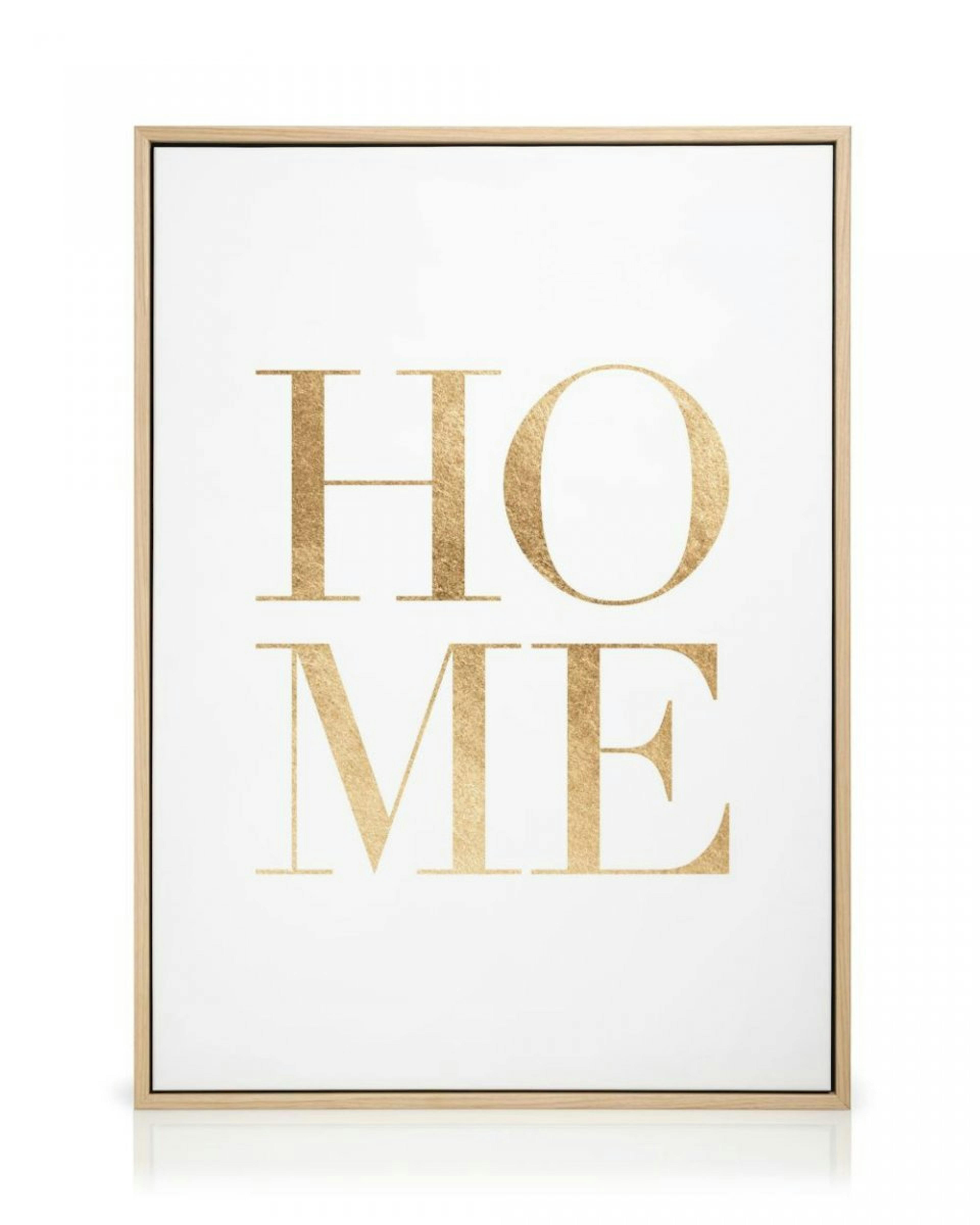 Gold Home Stampa su tela thumbnail