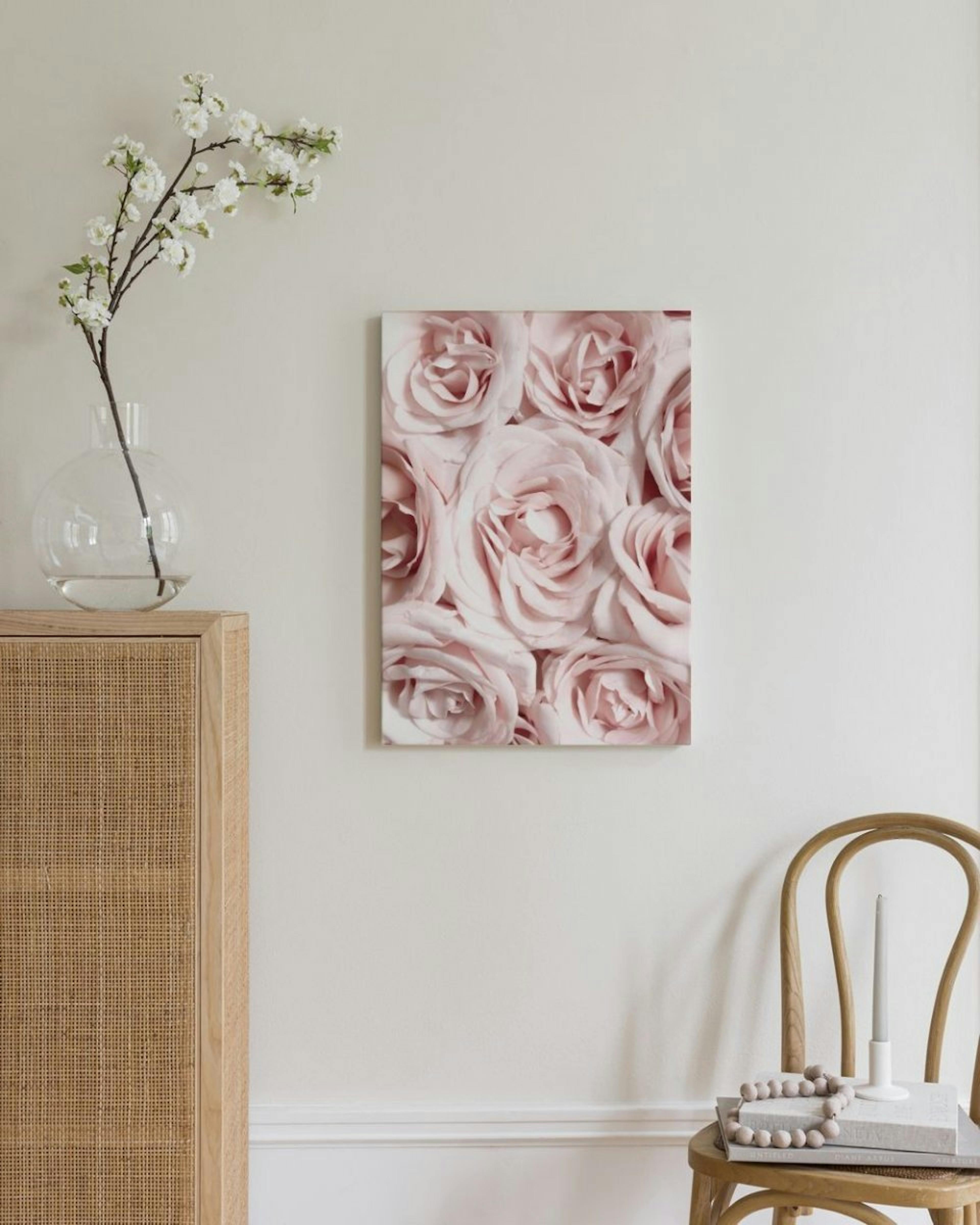 Wall of Roses Canvas print thumbnail