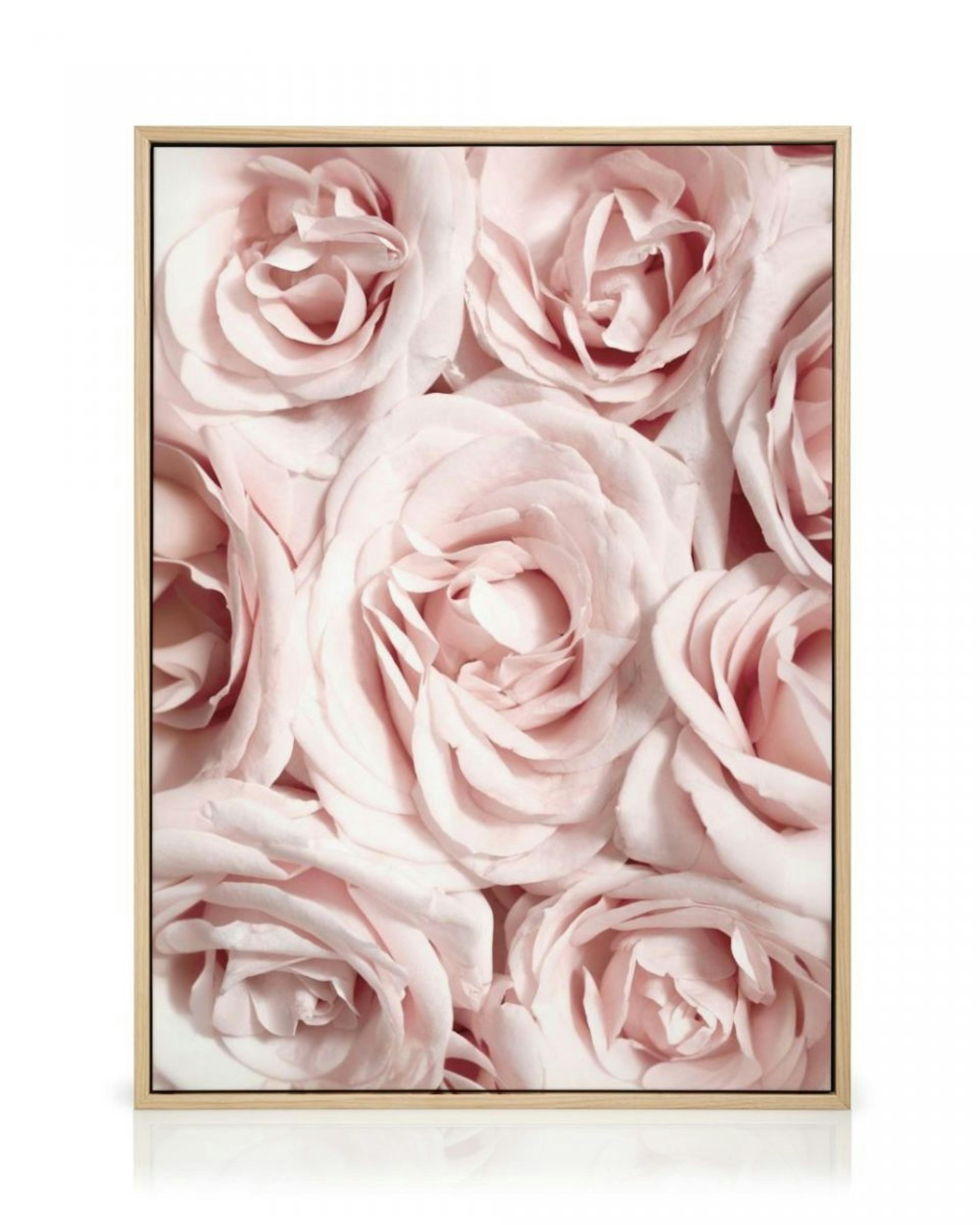 Wall of Roses Lærred thumbnail