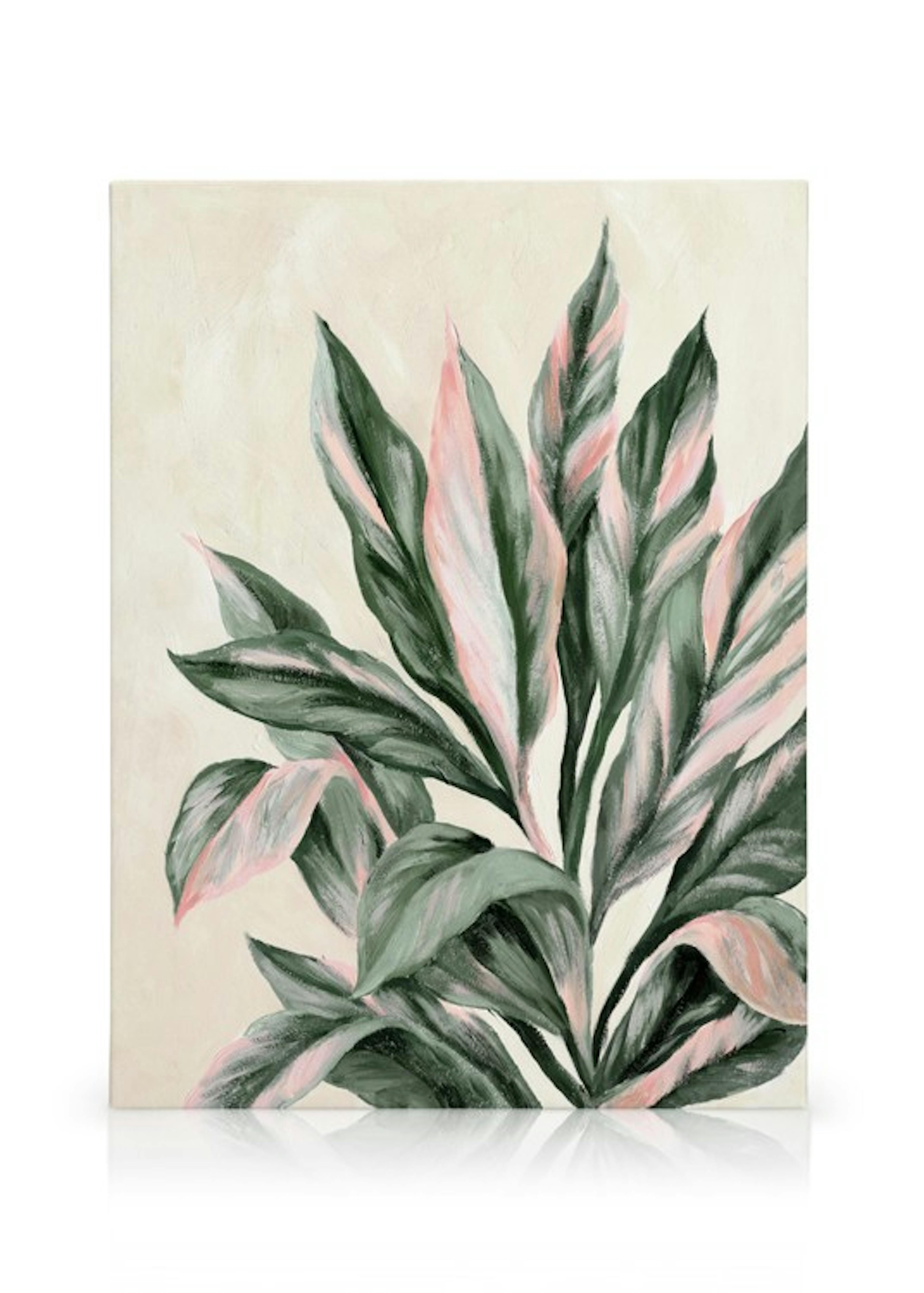 Pflanze in Acryloptik Leinwand thumbnail