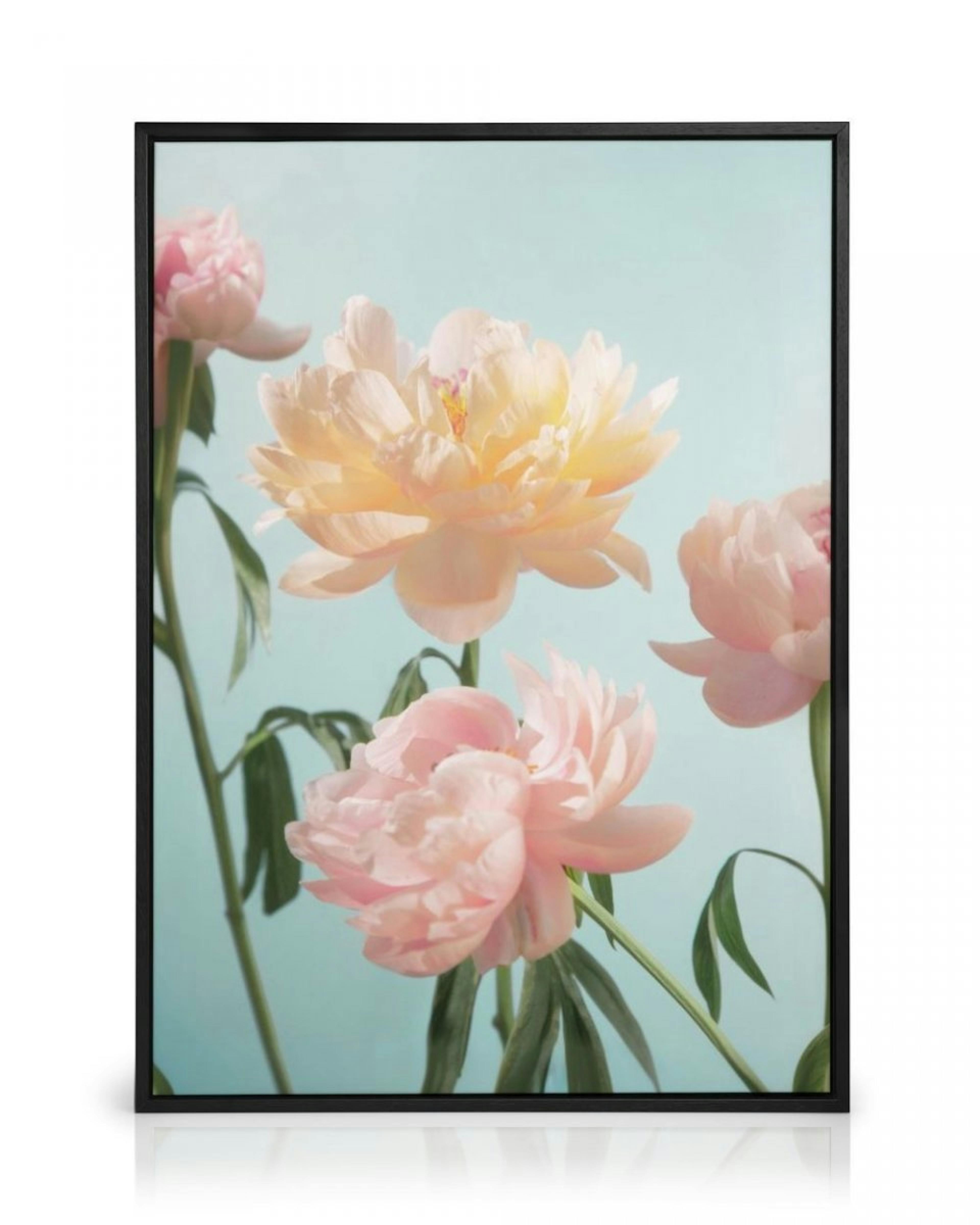 Pastel Flowers Canvas print thumbnail