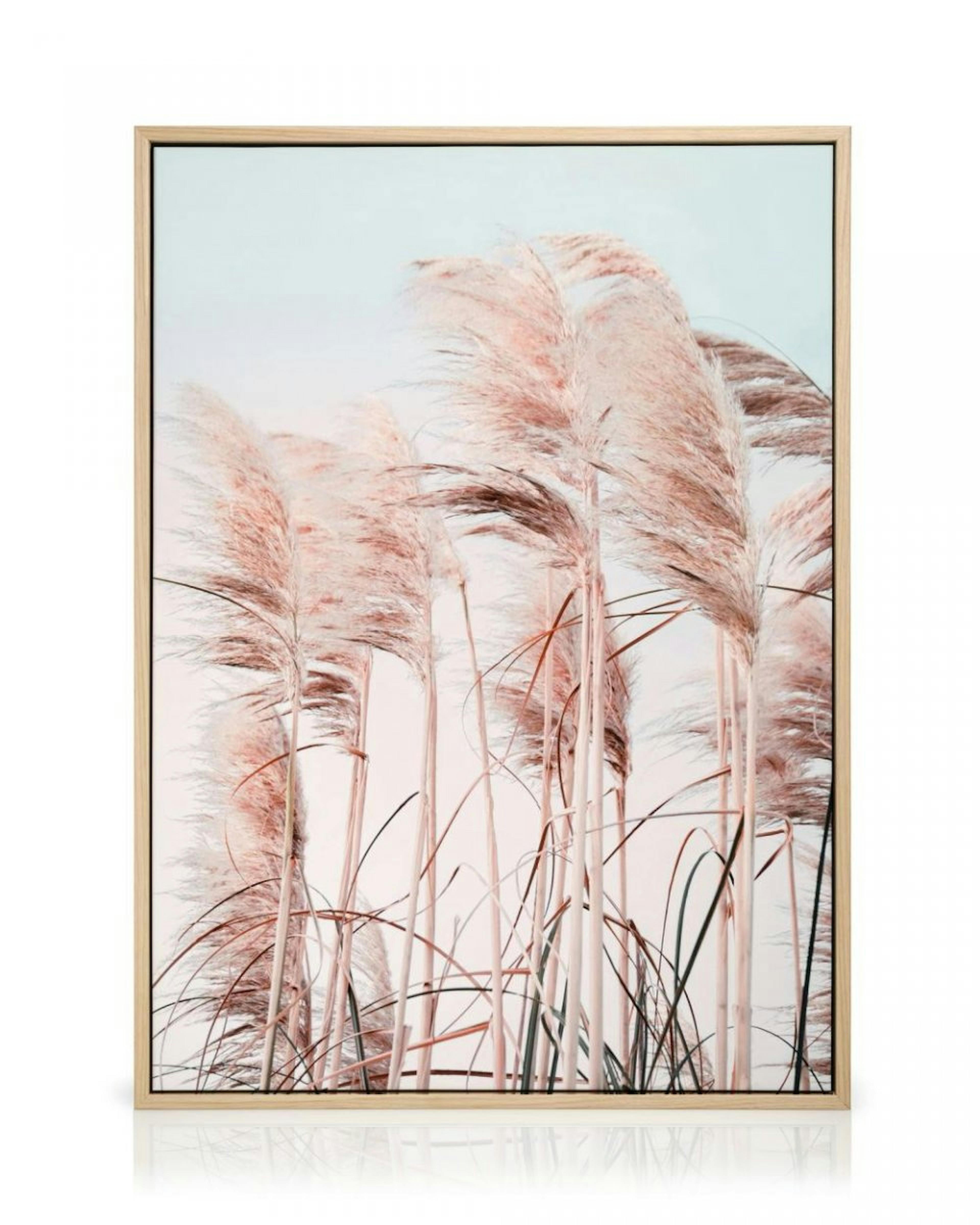 Pink Beach Grass Canvas print thumbnail