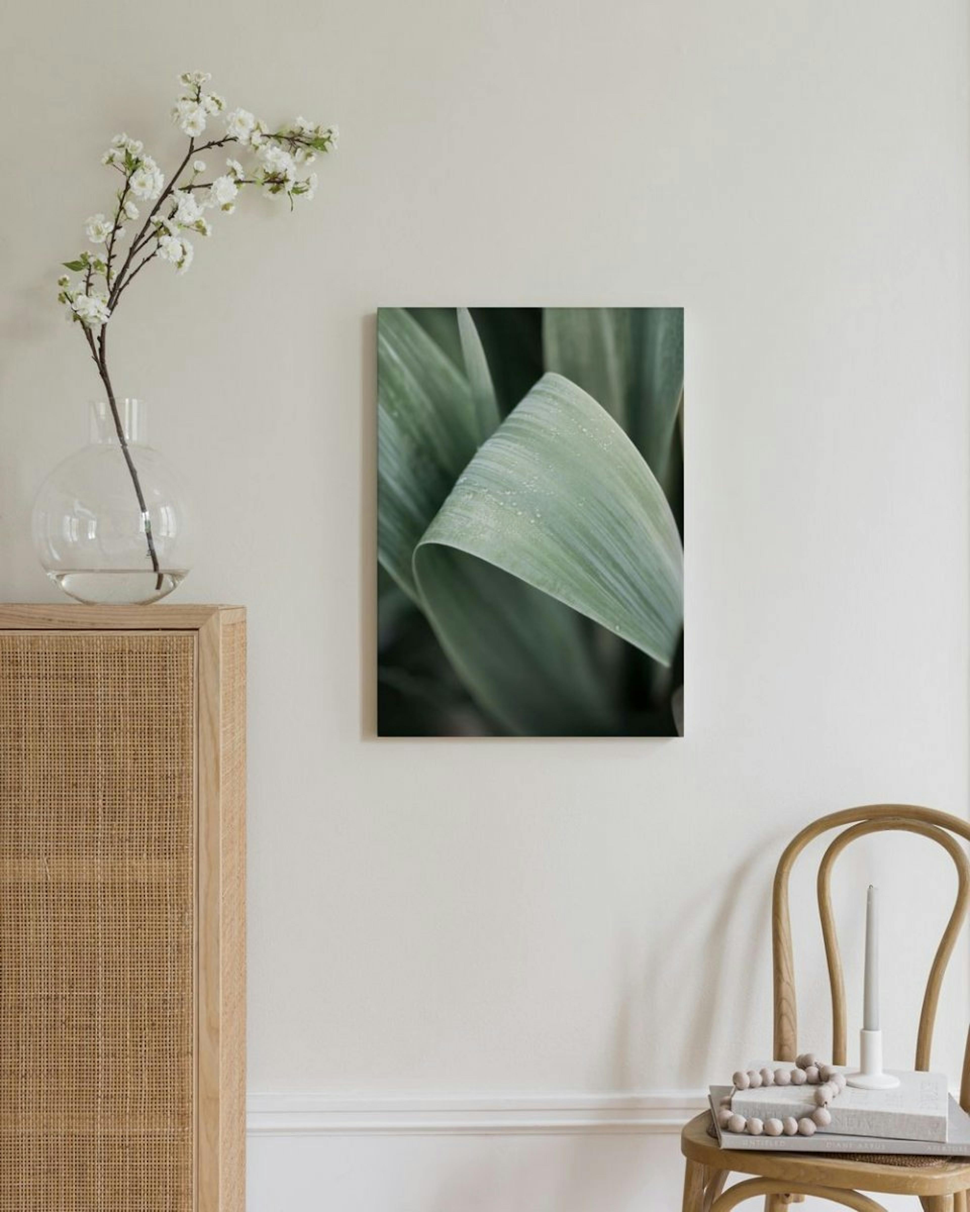 Green Leaf Canvas print thumbnail