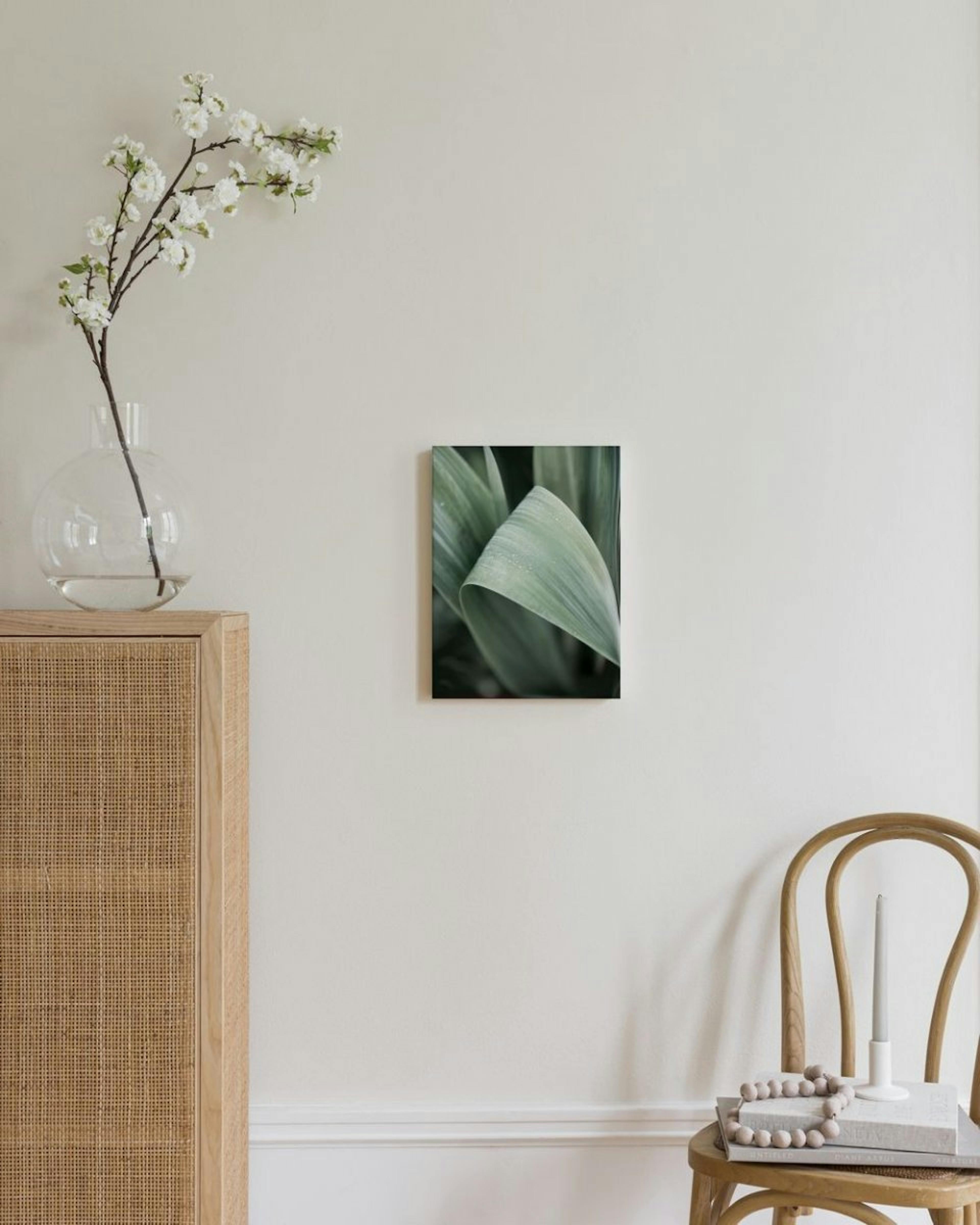 Green Leaf Canvas print thumbnail