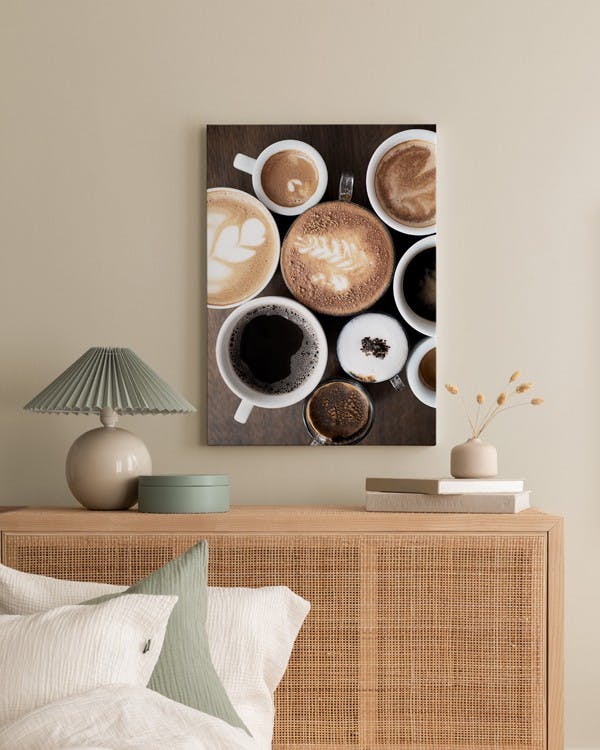 Canvas Prints - Coffee Varieties Canvas print (30x40 cm) - Poster Store