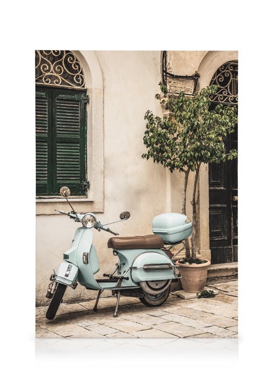 Italy Vespa Lienzo (50x70 cm) - Poster Store