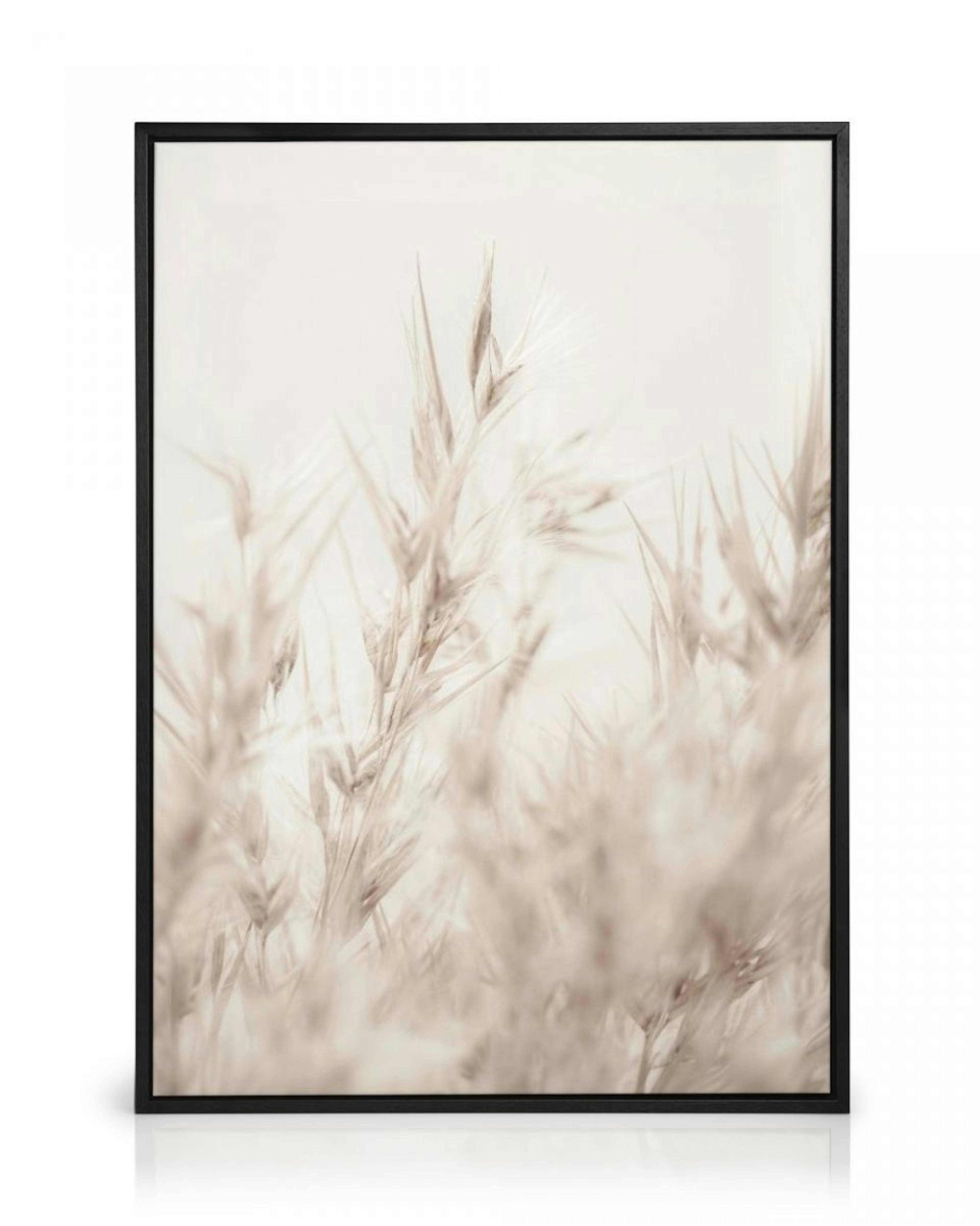 Beige Reed Canvas Print thumbnail