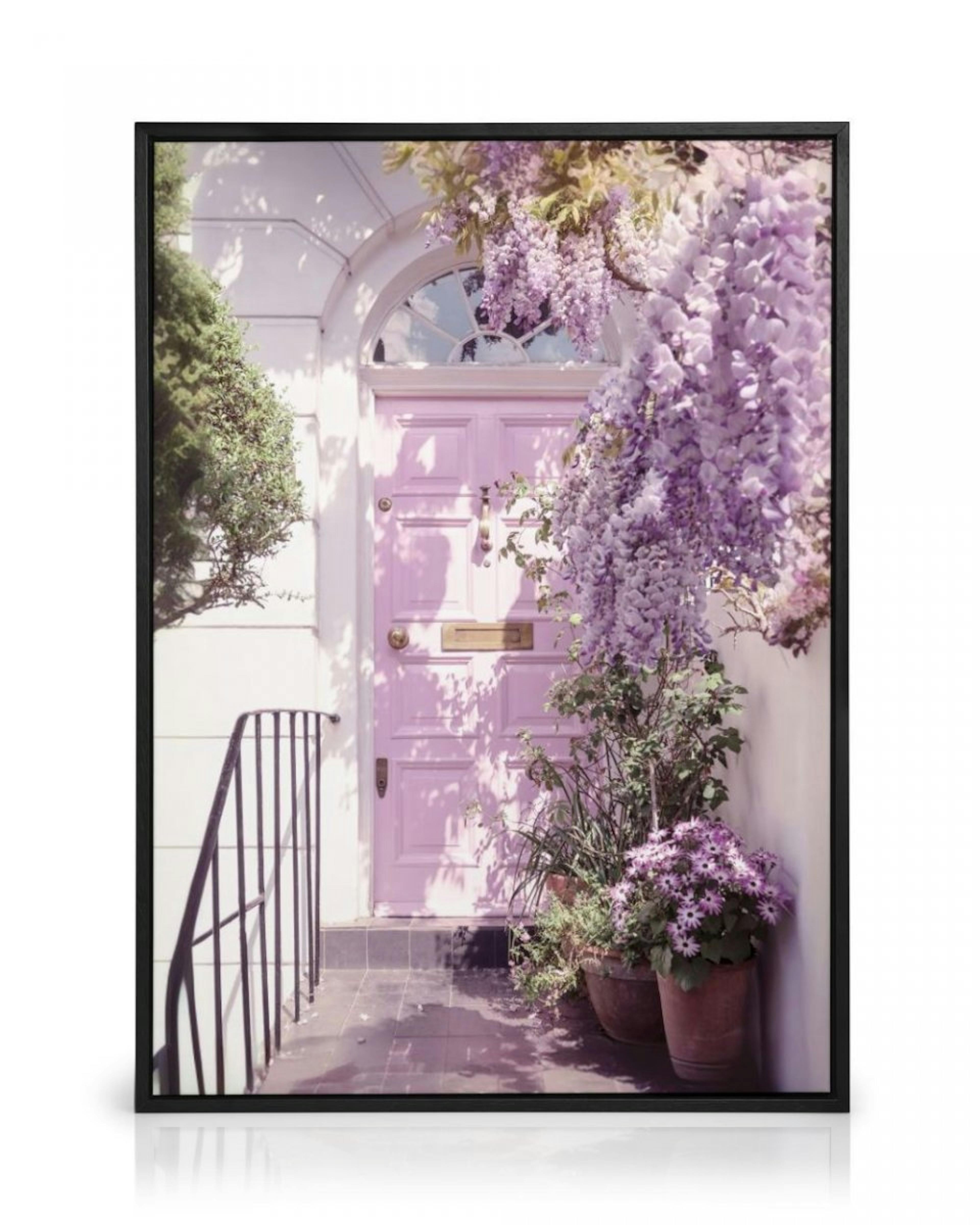 Wisteria Purple Door Canvas print thumbnail