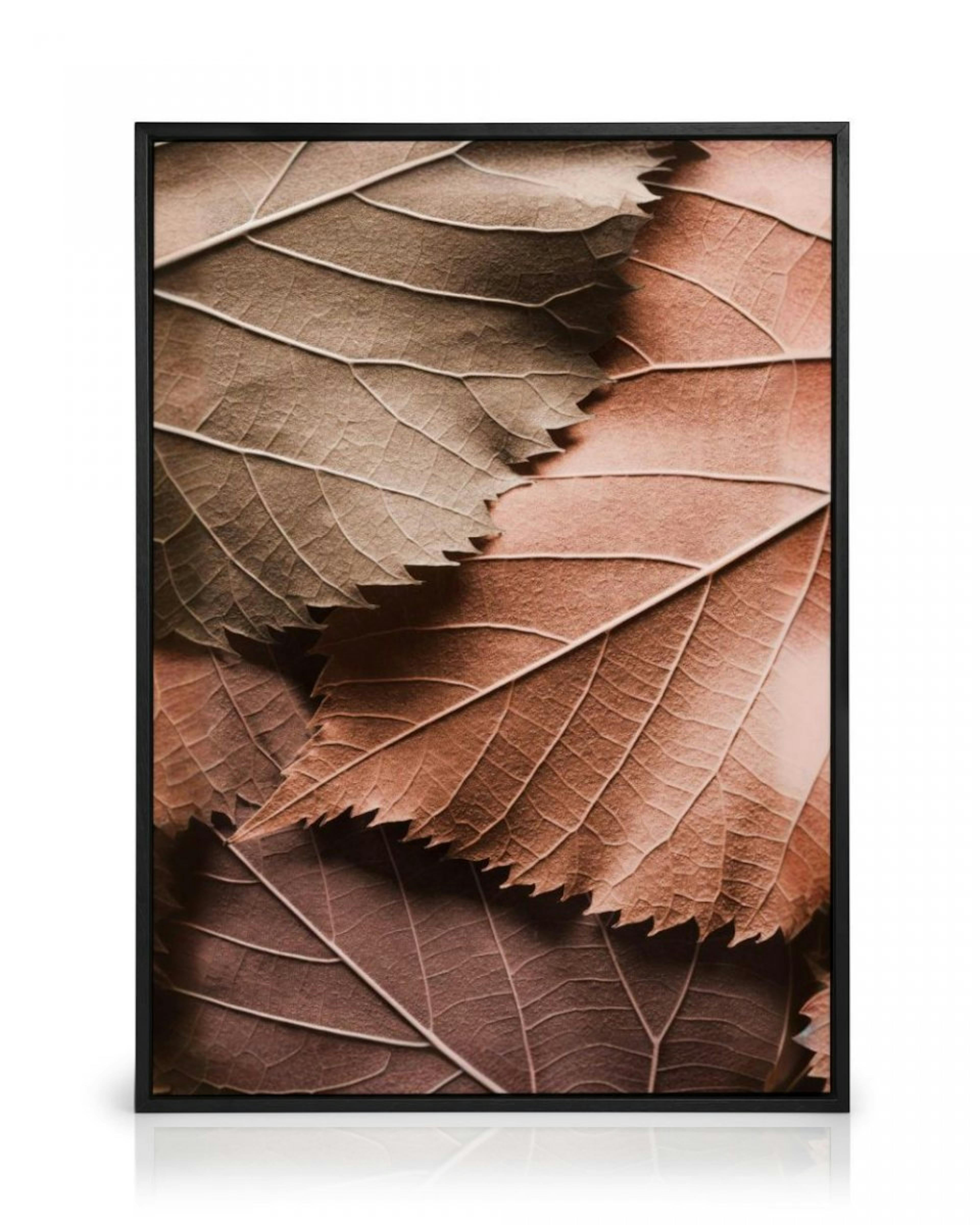 Brown Leaves Canvas print thumbnail