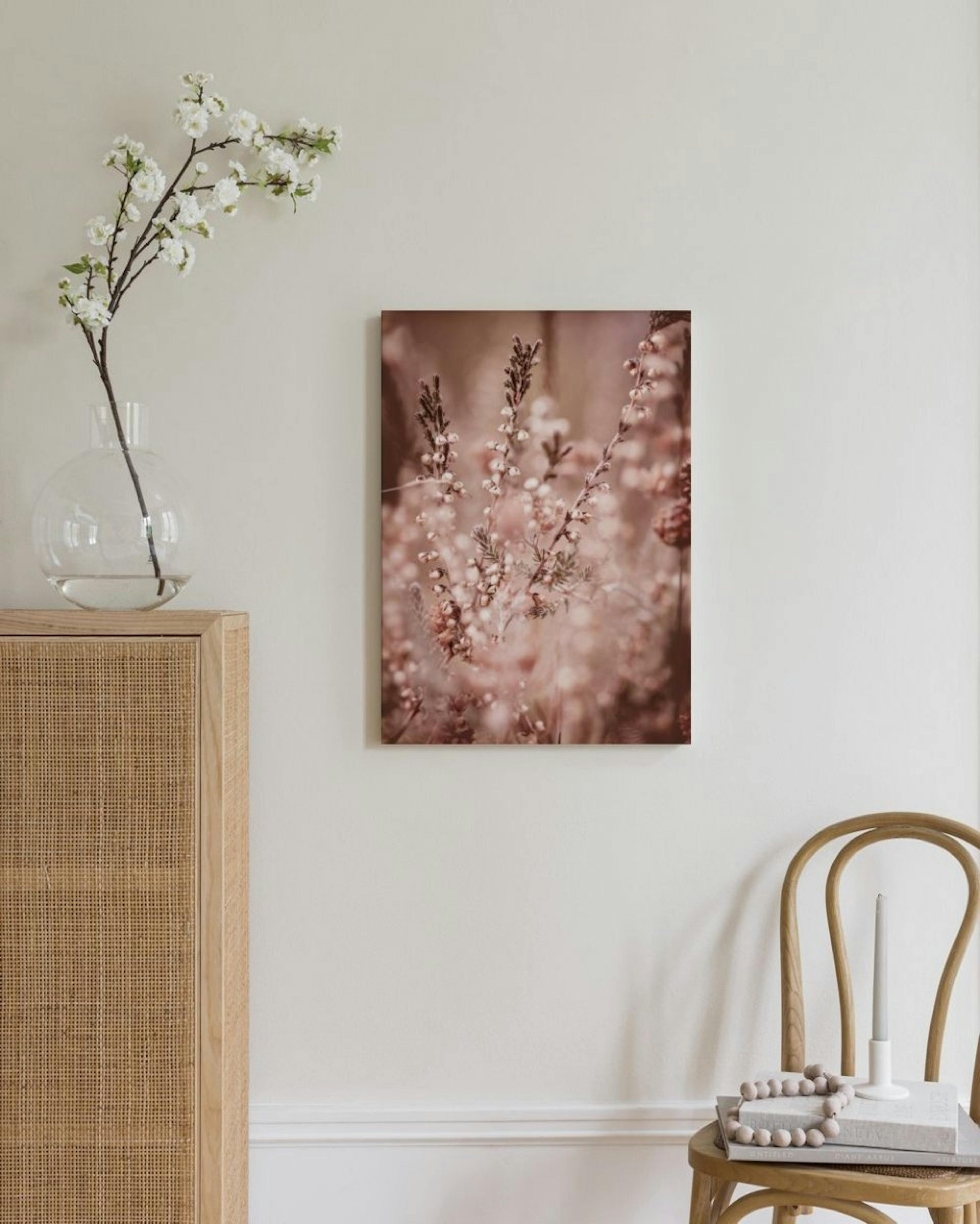 Heather Flowers Canvas thumbnail