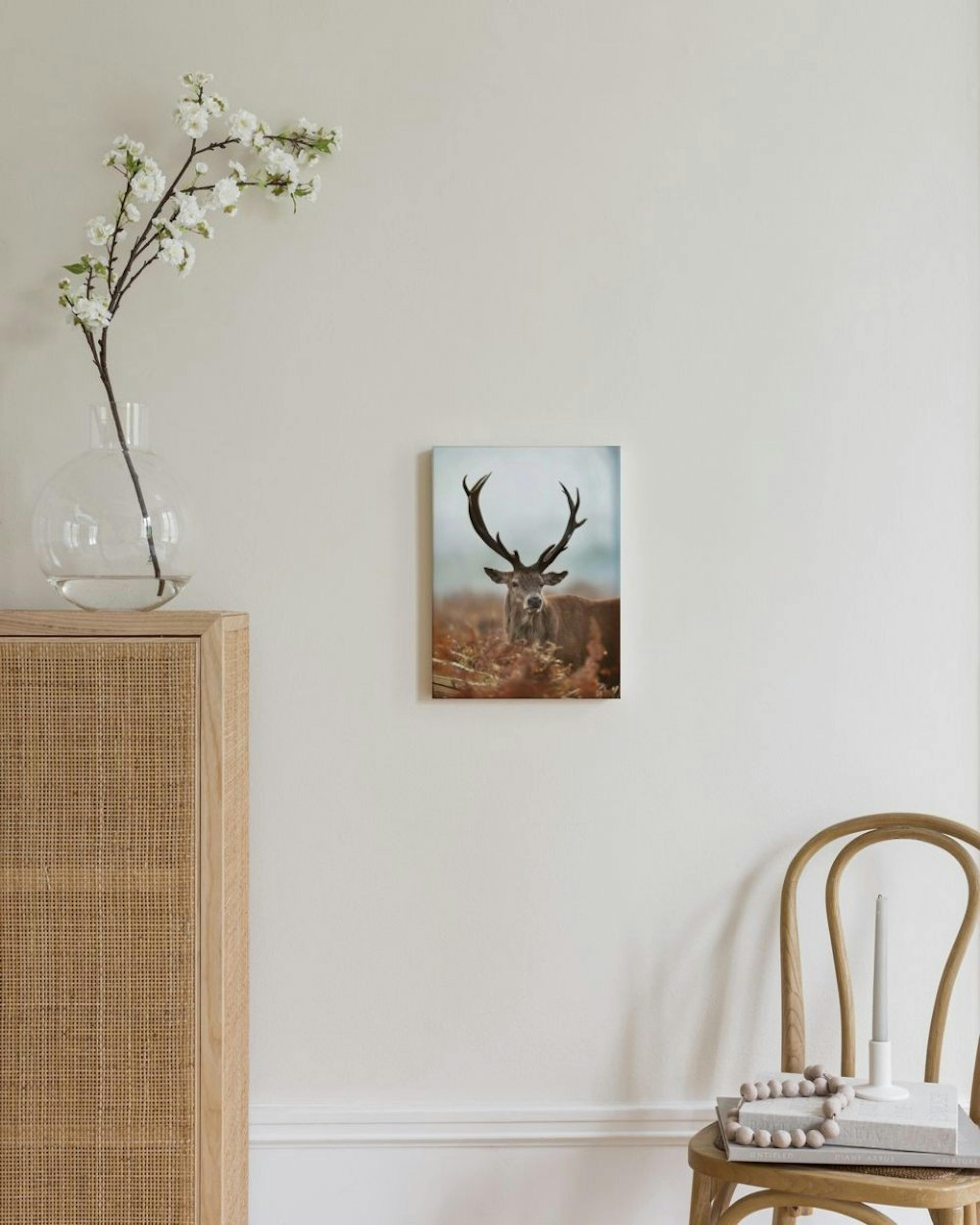 Forest Stag Canvas Print thumbnail