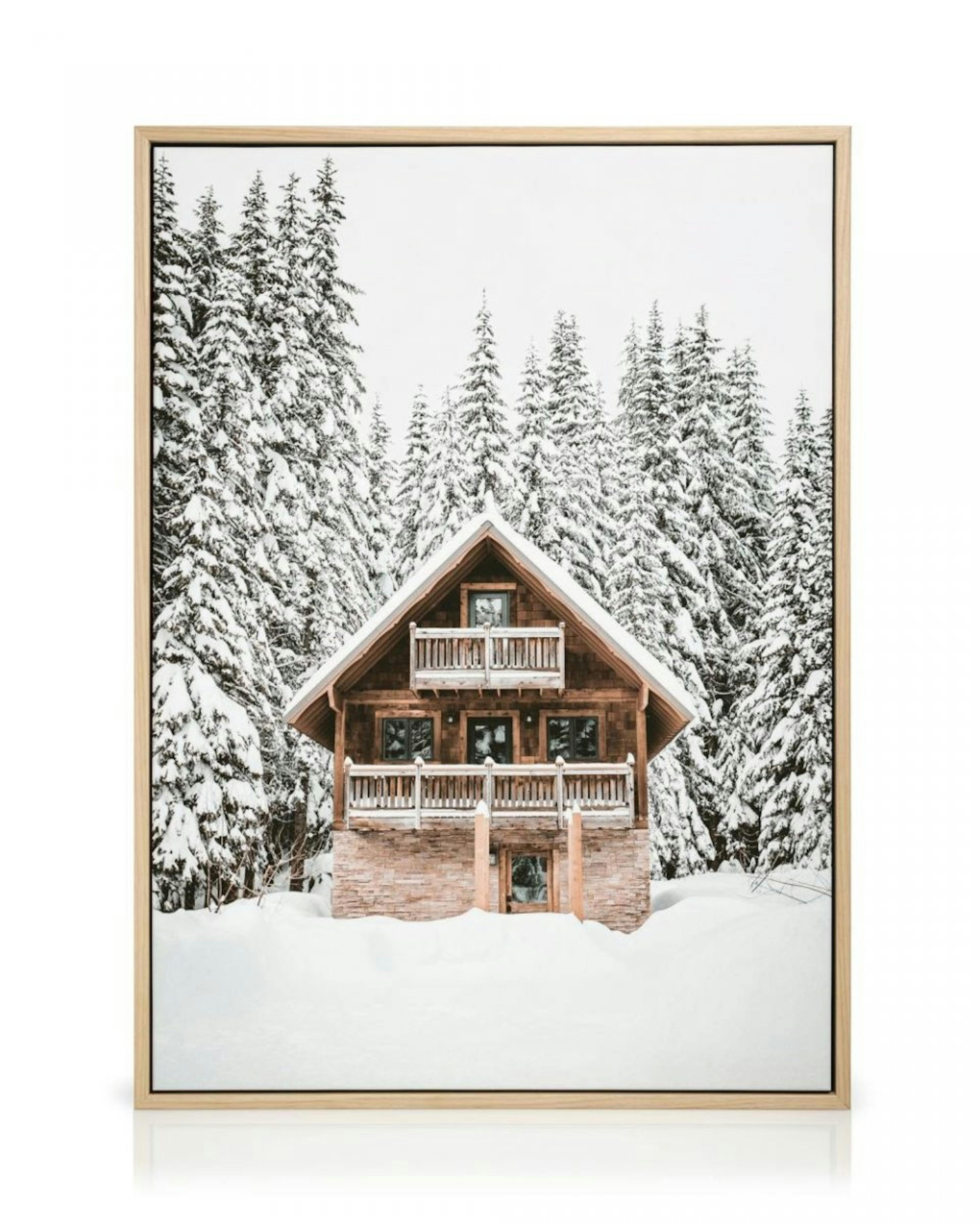 Holiday Cabin Canvas print thumbnail