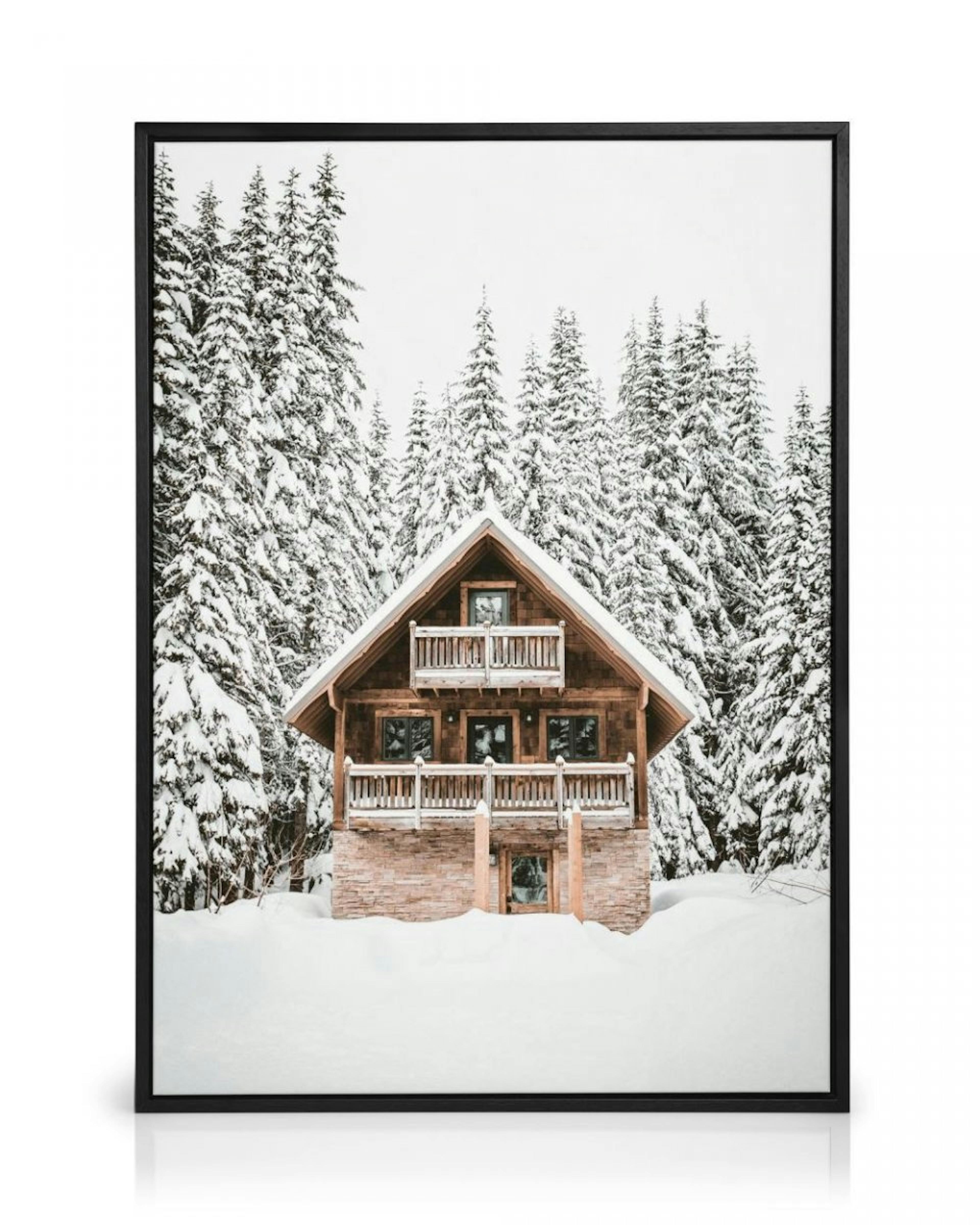 Holiday Cabin Canvas print thumbnail