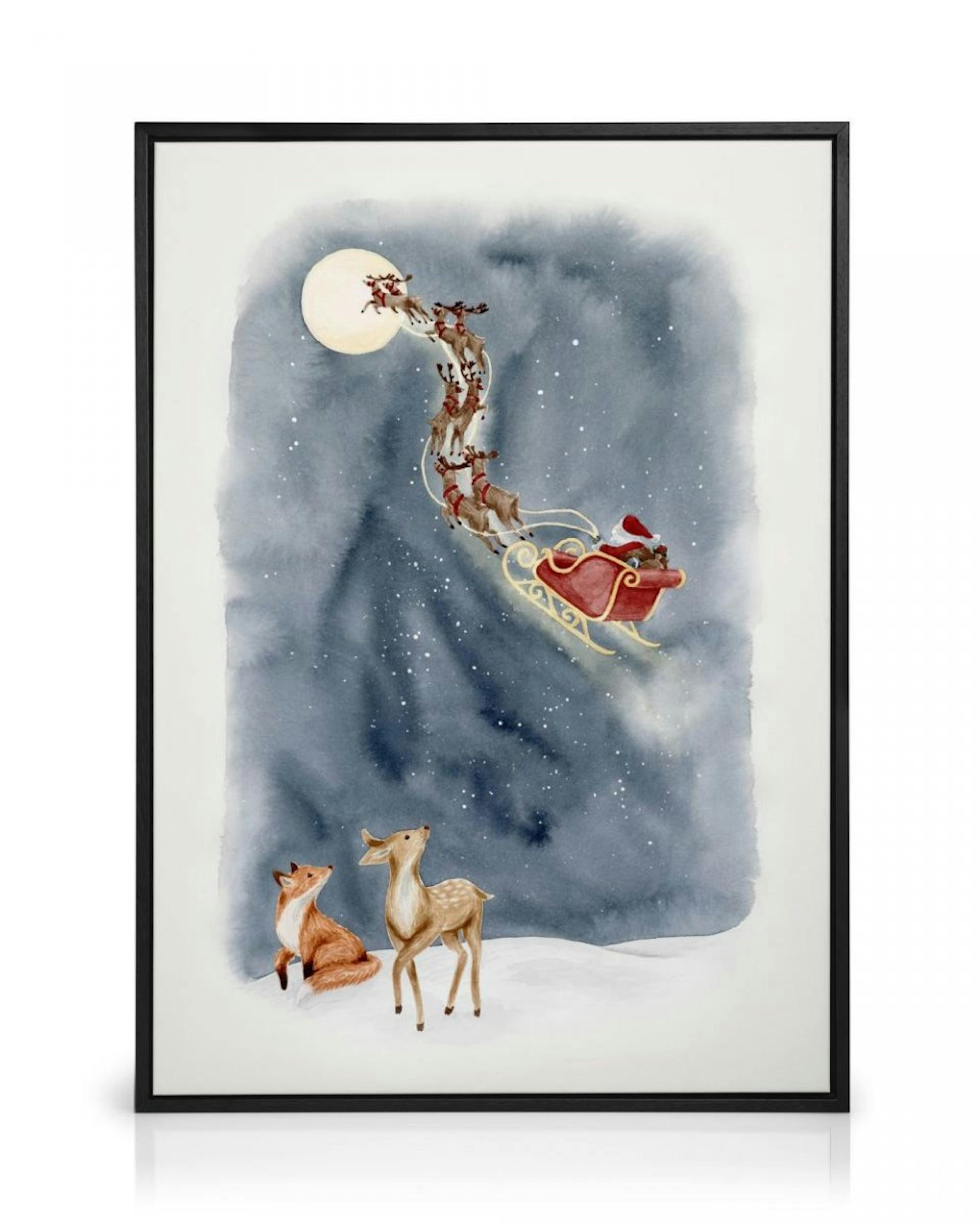 Santa's Sleigh Obraz na płótnie thumbnail